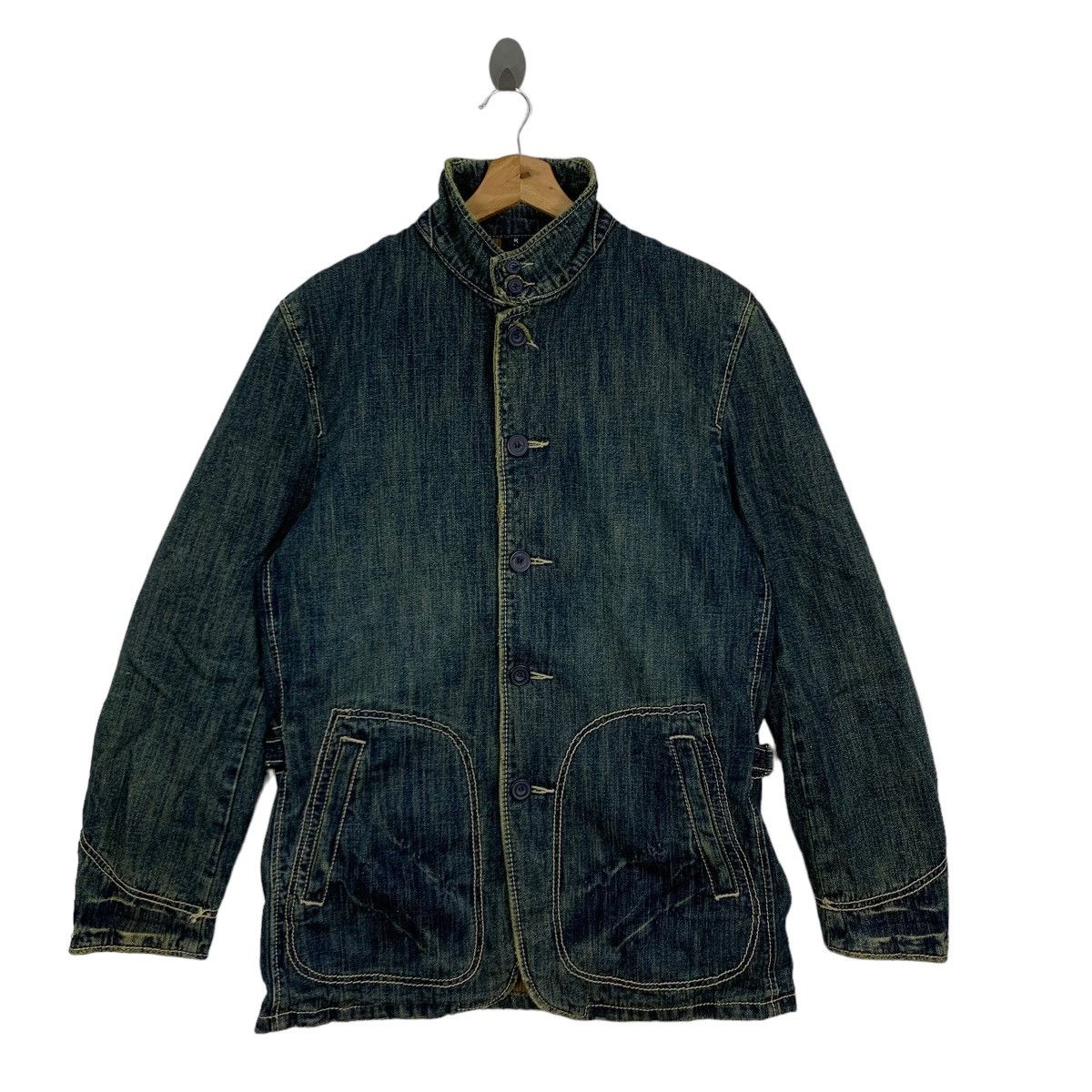 45rpm Vintage Road Runner Denim 45rpm Trucker Jacket | Grailed