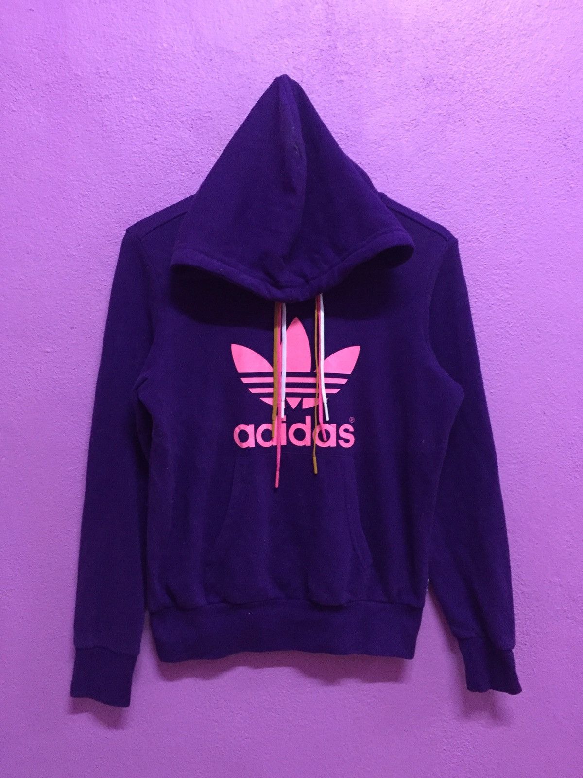 Adidas Vintage Adidas Hoodies Size S Size US S / EU 44-46 / 1 - 1 Thumbnail
