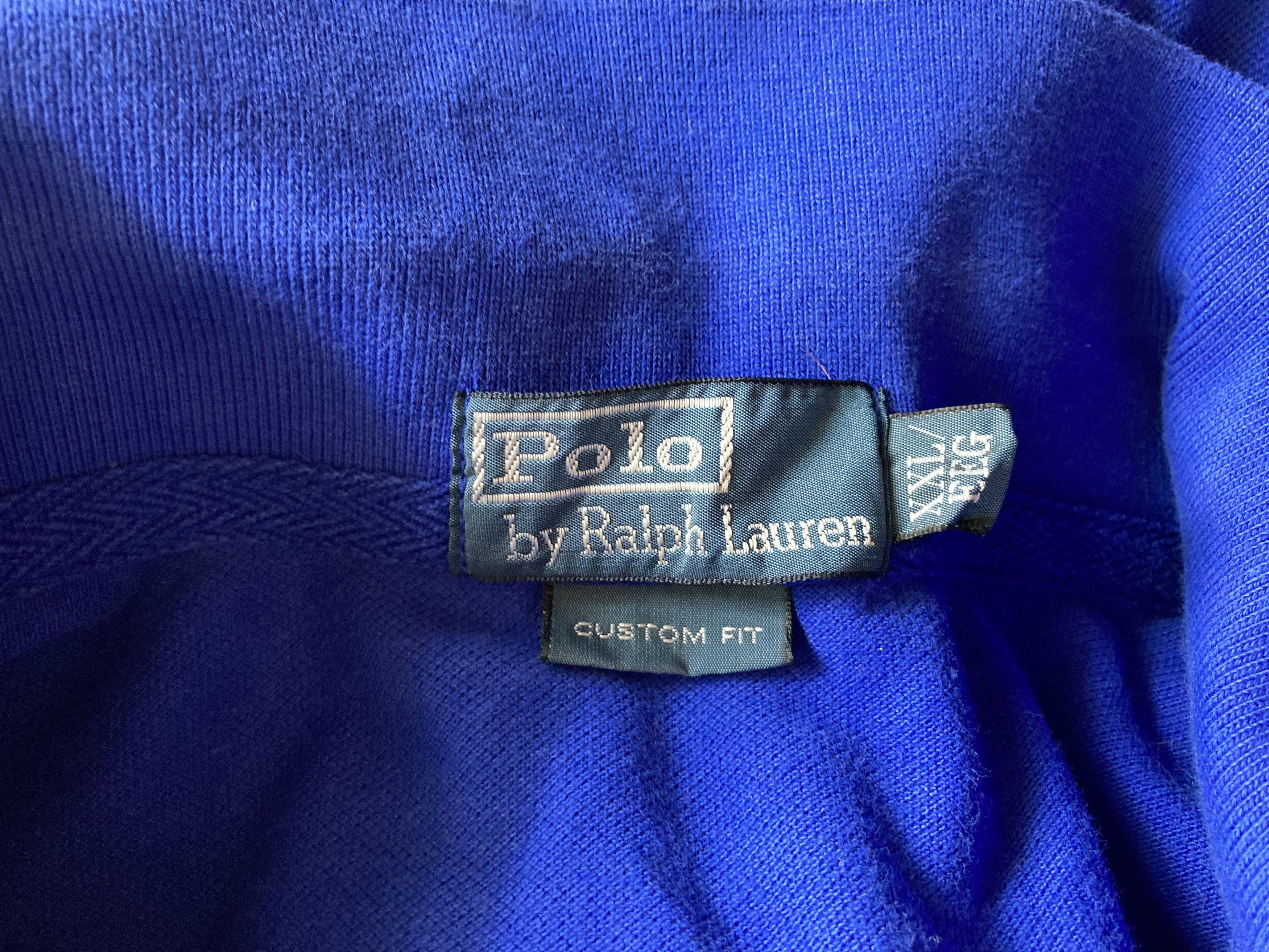 Polo Ralph Lauren Polo by Ralph Lauren LXVII 67 Big Logo #3 Blue Polo Shirt Size US XL / EU 56 / 4 - 4 Thumbnail