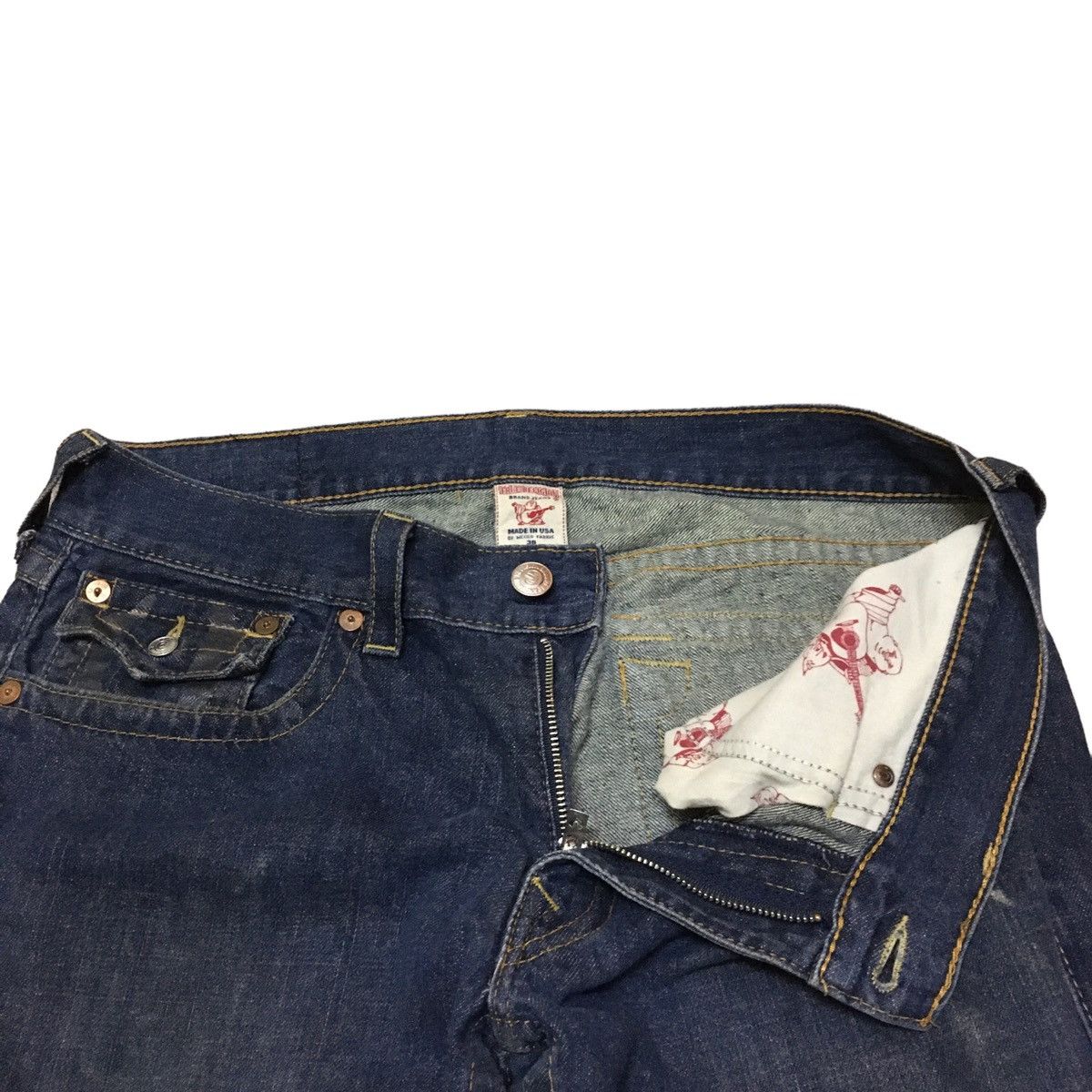 Designer × True Religion × Vintage Rare Design Vintage Brand True Religion Jeans 2000s Size US 36 / EU 52 - 6 Thumbnail