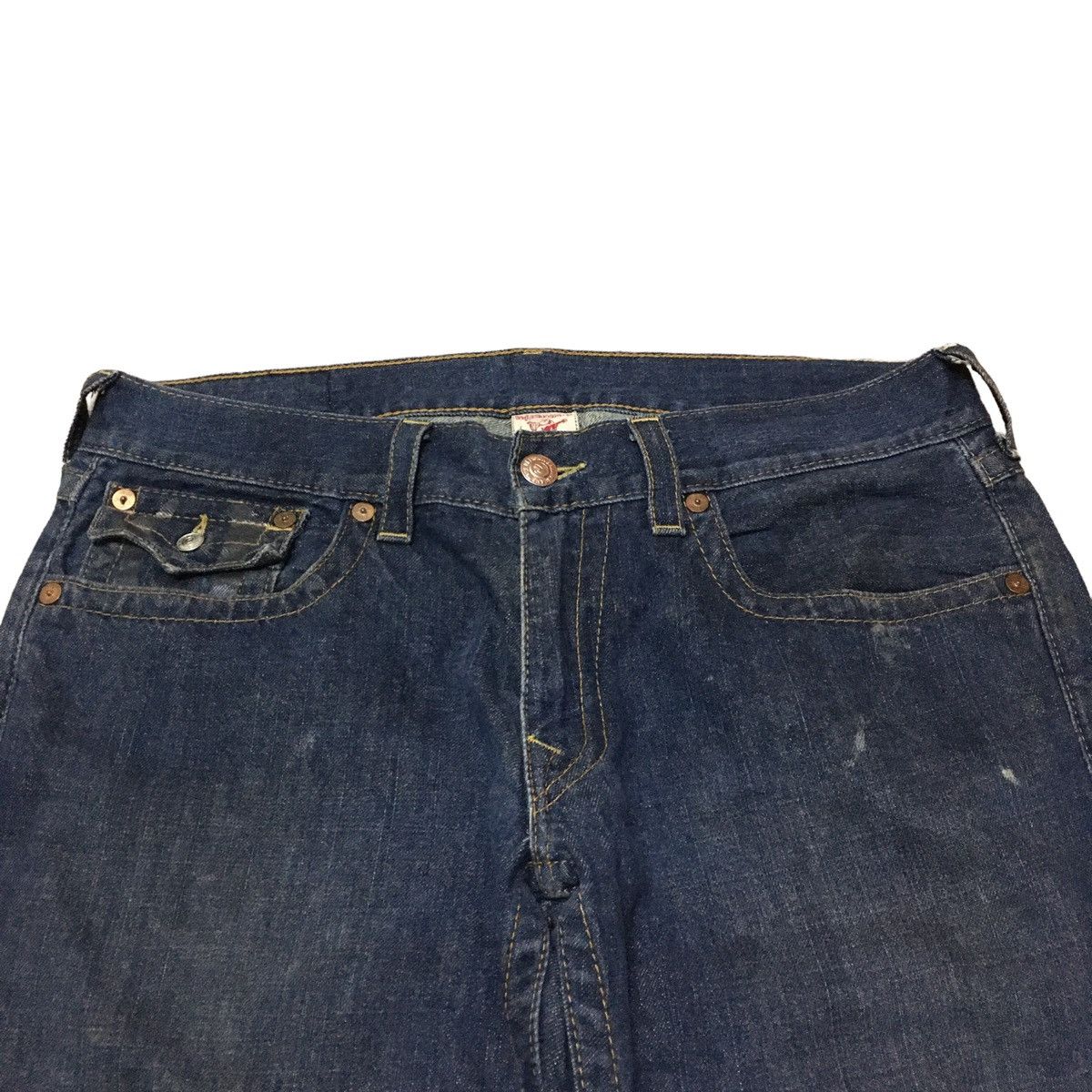 Designer × True Religion × Vintage Rare Design Vintage Brand True Religion Jeans 2000s Size US 36 / EU 52 - 4 Thumbnail