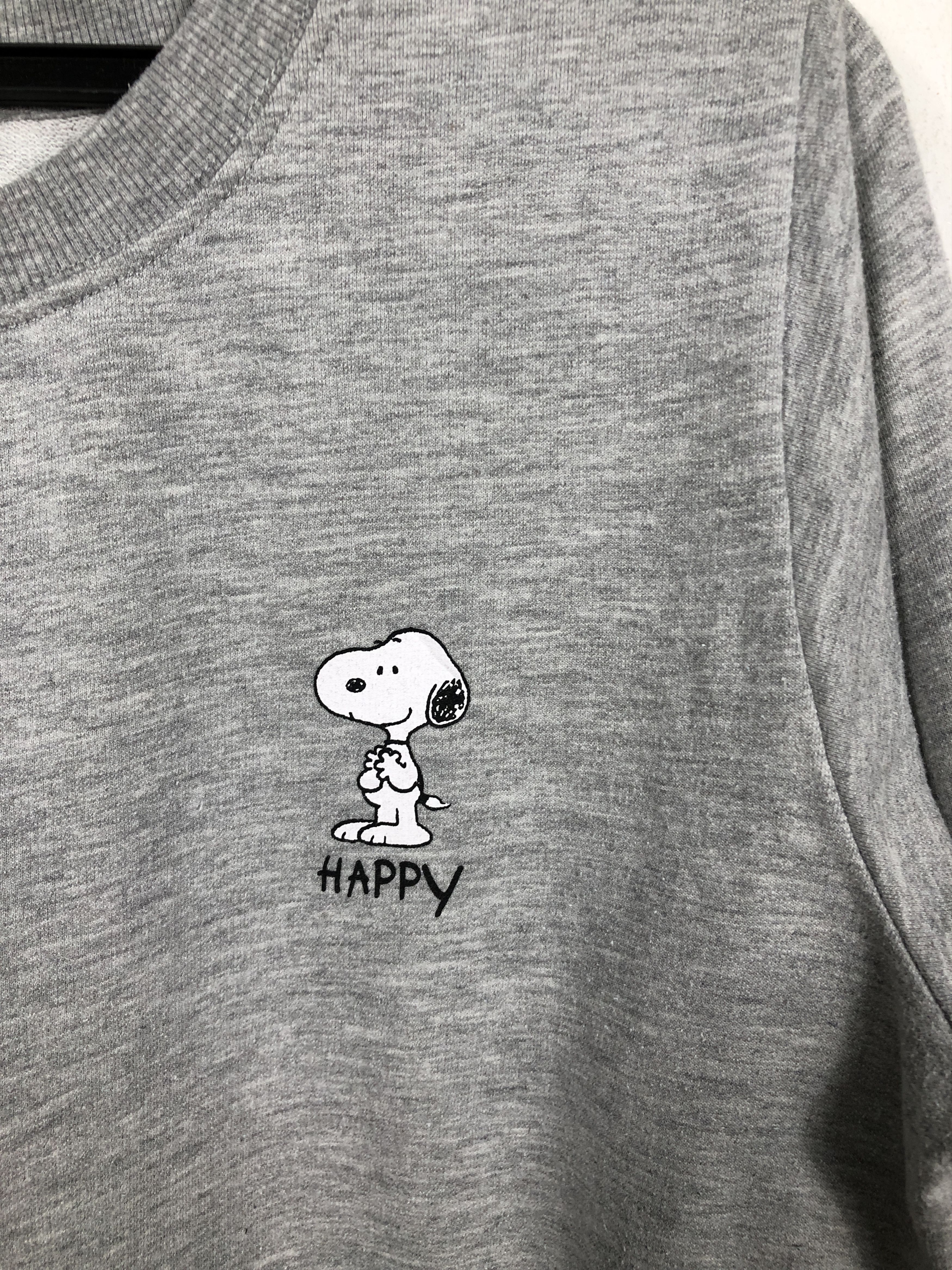 Japanese Brand × Peanuts Vintage Y2K Snoopy by Peanuts Sweatshirt Jumper Size US M / EU 48-50 / 2 - 5 Thumbnail