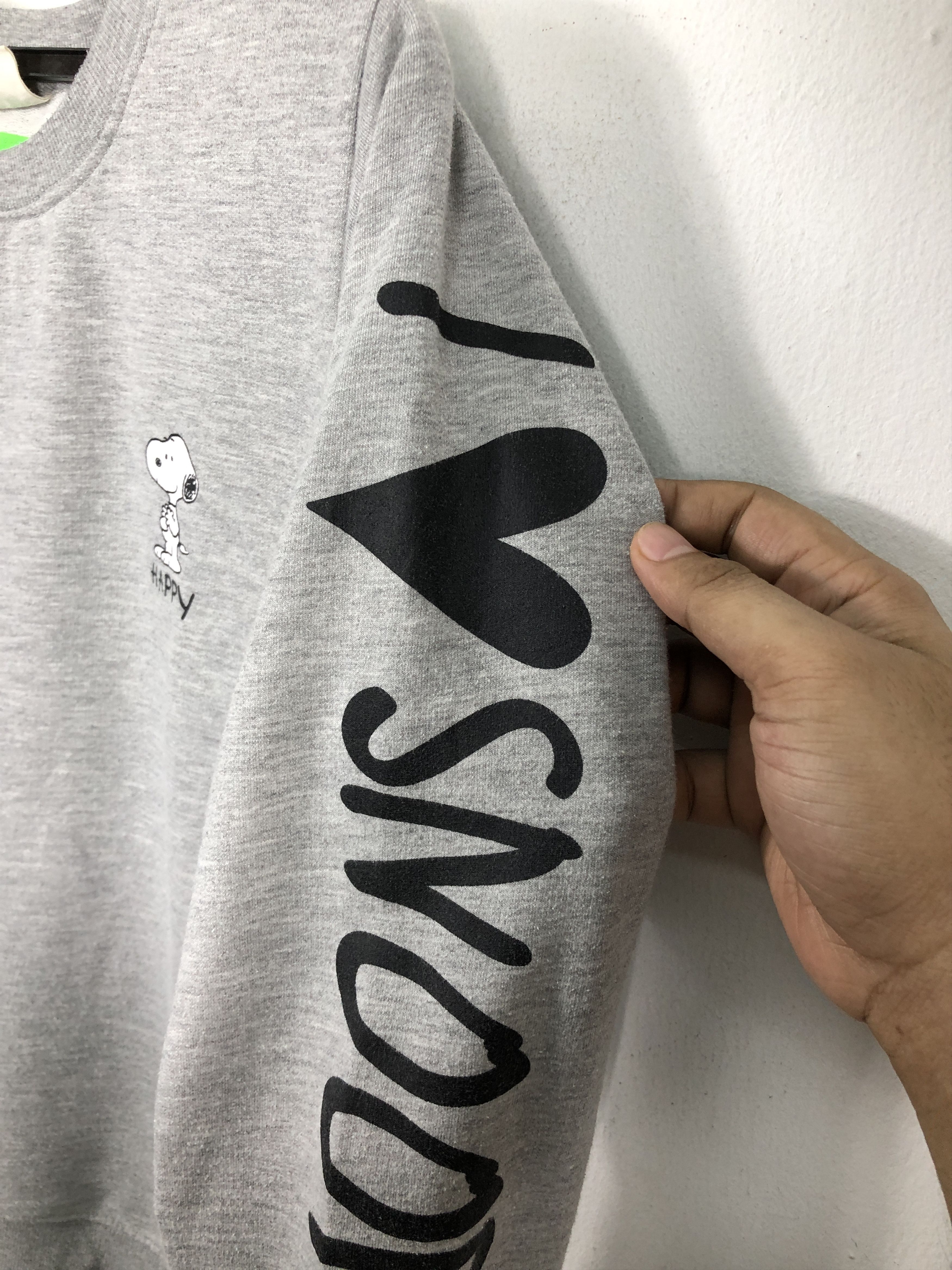 Japanese Brand × Peanuts Vintage Y2K Snoopy by Peanuts Sweatshirt Jumper Size US M / EU 48-50 / 2 - 3 Thumbnail