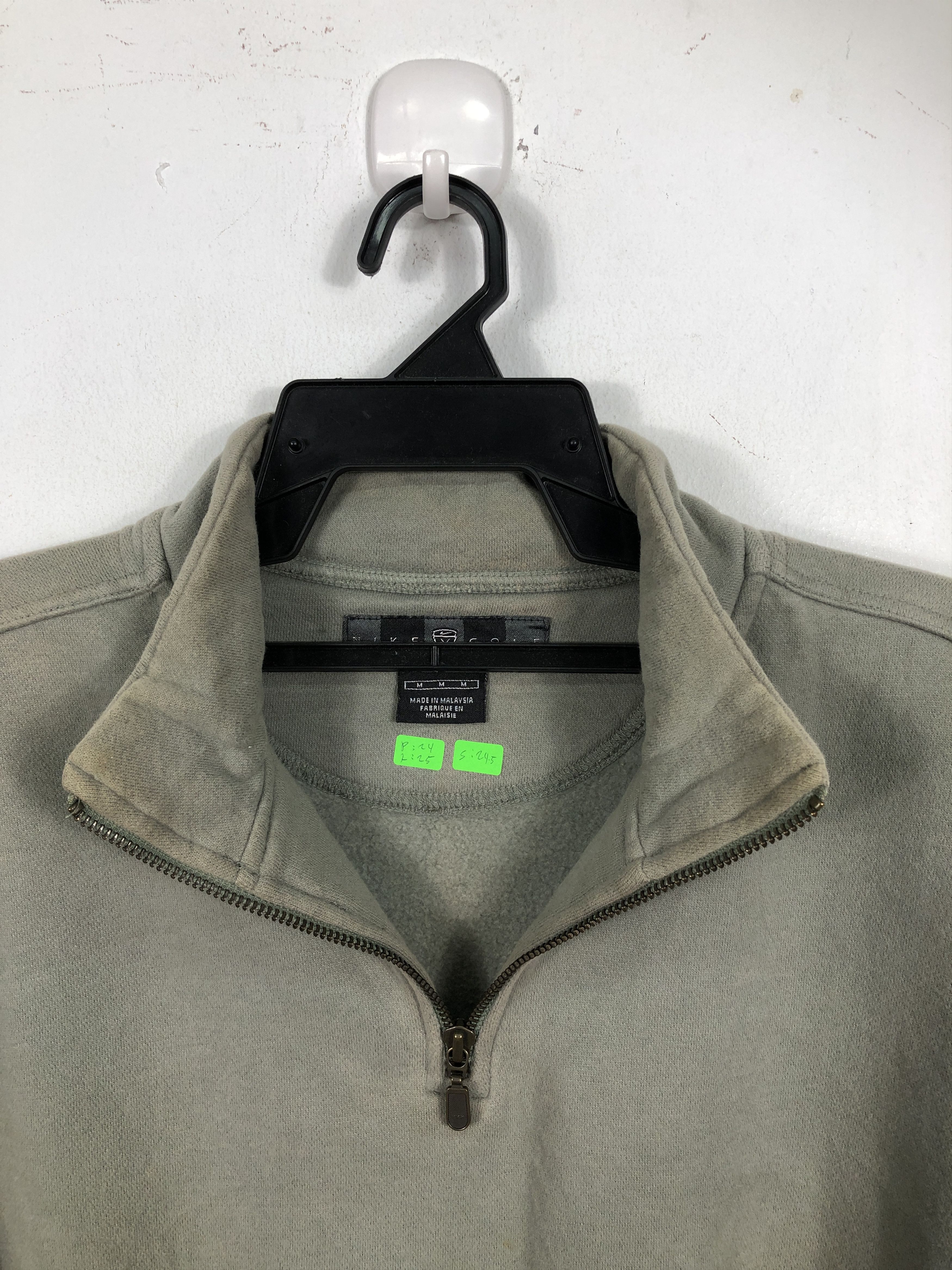 Nike × Vintage Vintage Nike Golf Half-Zip Sweatshirt Size US L / EU 52-54 / 3 - 13 Thumbnail