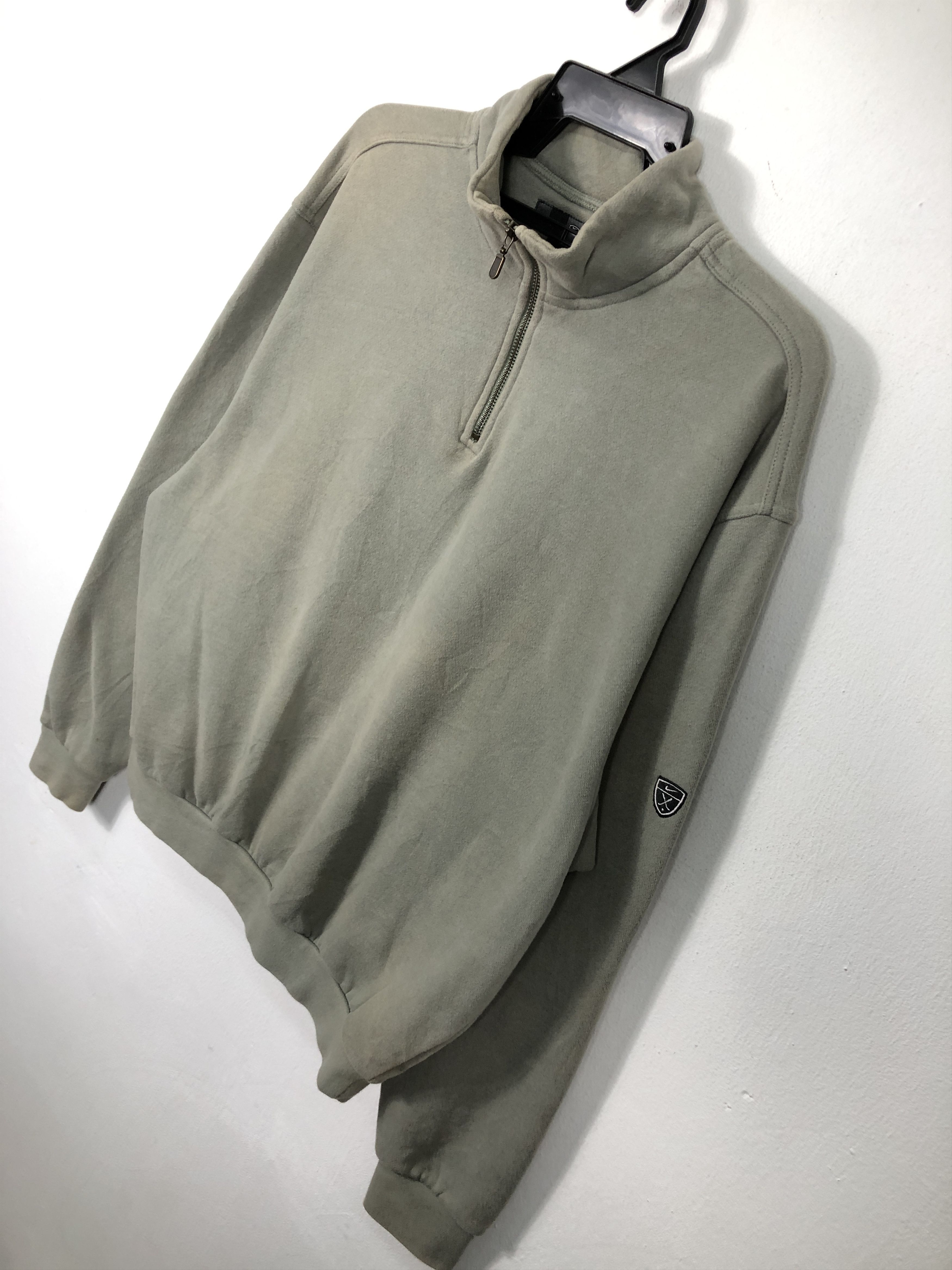 Nike × Vintage Vintage Nike Golf Half-Zip Sweatshirt Size US L / EU 52-54 / 3 - 2 Thumbnail
