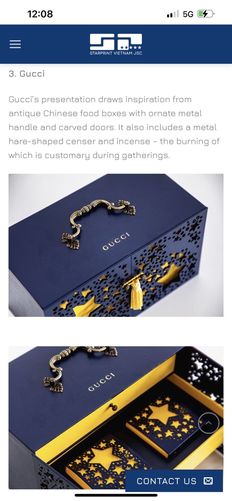 Gucci 🔥 Limited!! Gucci Stars jewelry storage box home decor Size ONE SIZE - 10 Thumbnail