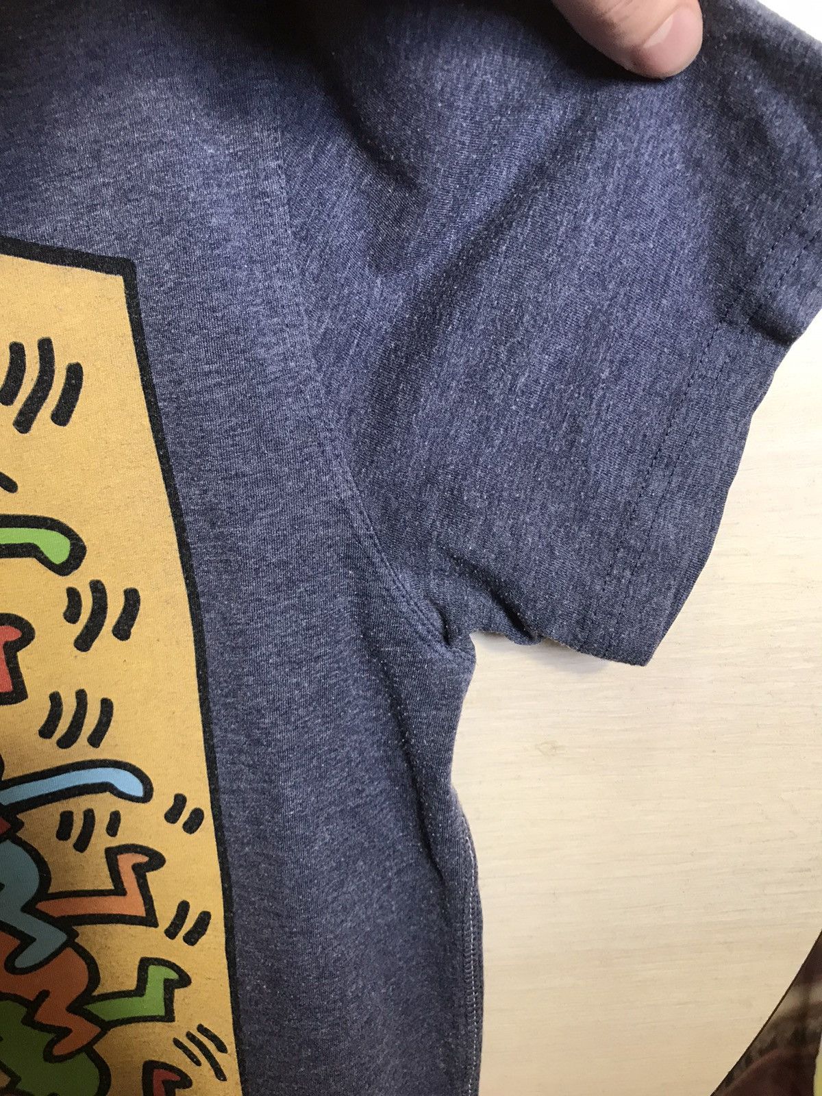 Keith Haring Keith Haring streetwear art tee Size US L / EU 52-54 / 3 - 6 Thumbnail