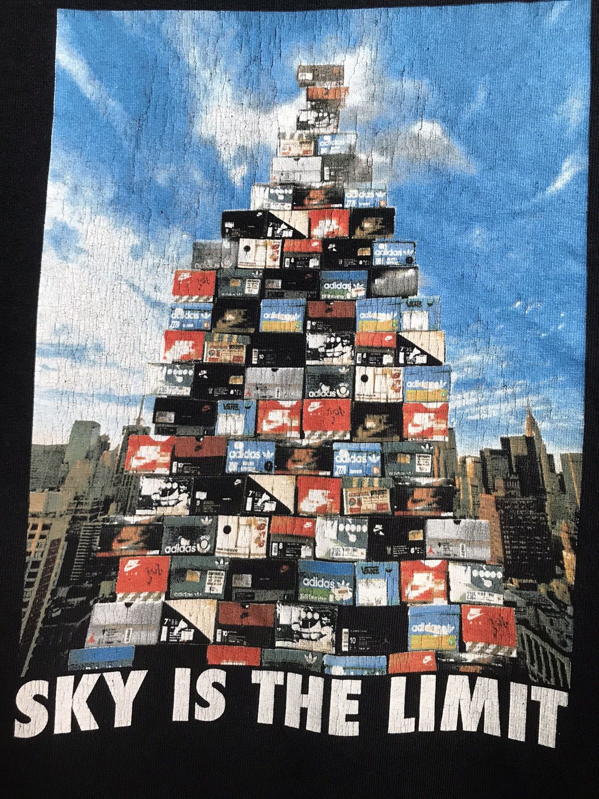 Other × Vintage Vintage streetwear tee sky is the limit Size US L / EU 52-54 / 3 - 3 Thumbnail