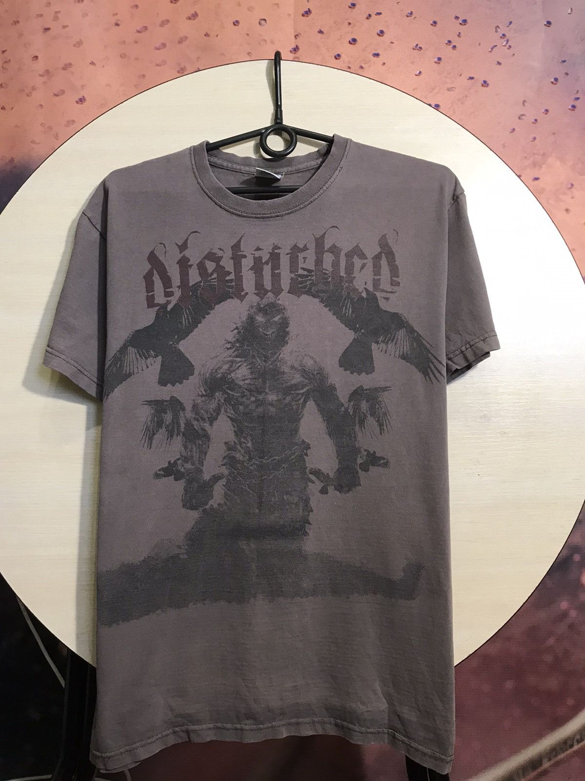 Band Tees × Vintage Vintage Disturbed band rock tee Size US M / EU 48-50 / 2 - 2 Thumbnail