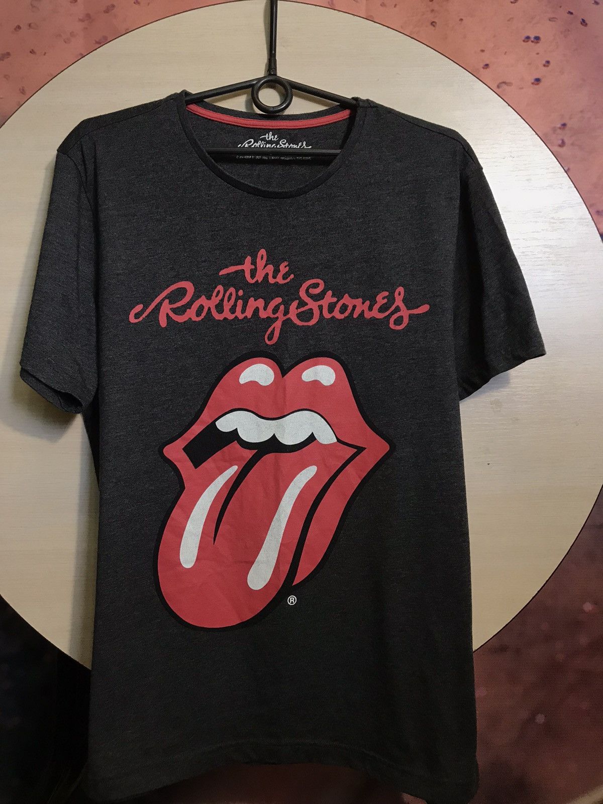 Band Tees × The Rolling Stones × Vintage Vintage The Rolling Stones band rock tee Size US M / EU 48-50 / 2 - 2 Thumbnail