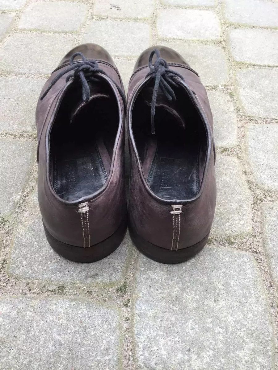 Premiata Brown nubuck & leather derbies Size US 7.5 / EU 40-41 - 3 Thumbnail