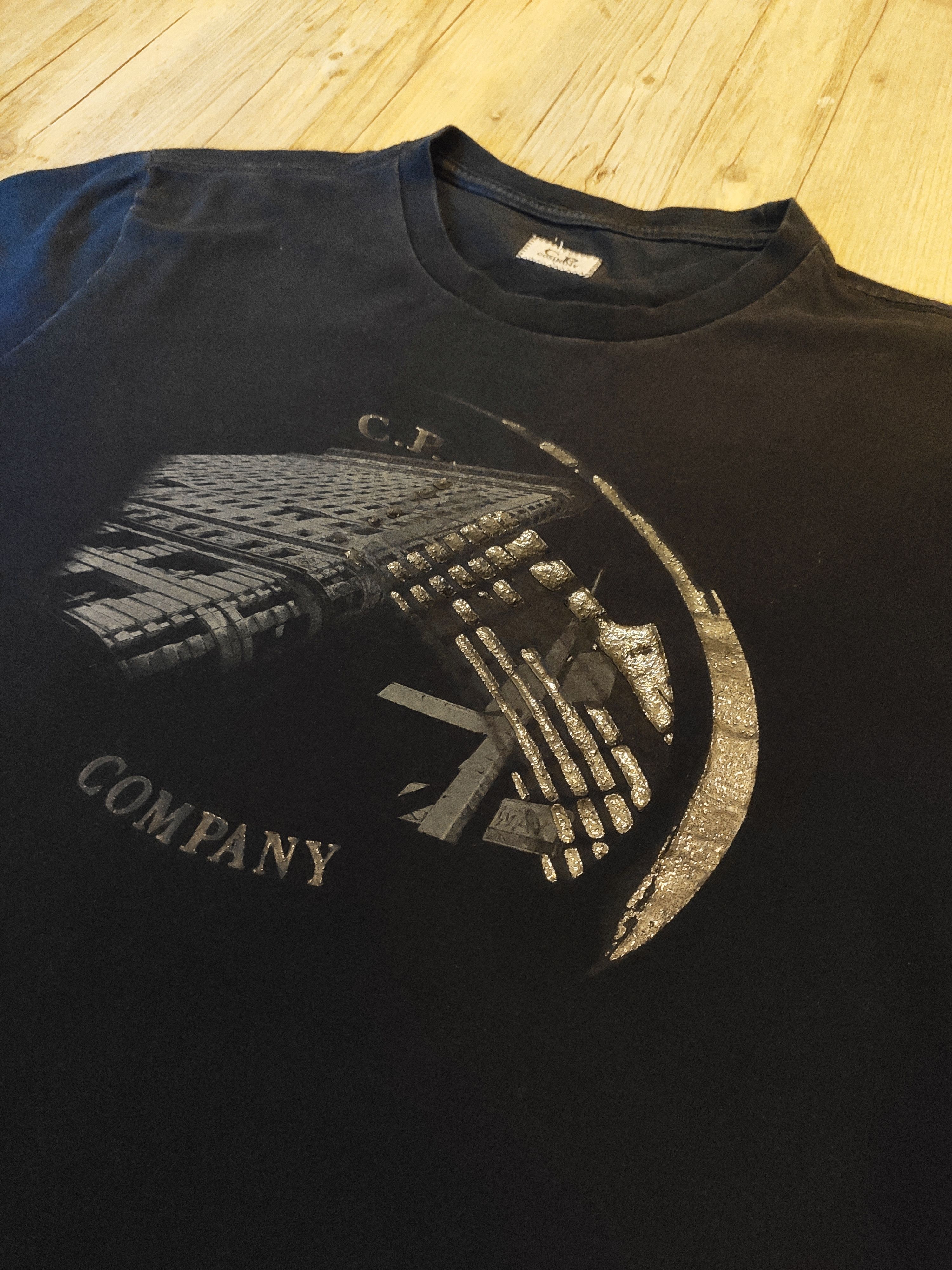 C.P. Company Printed tee.Like Stone Island or Nemen Size US M / EU 48-50 / 2 - 2 Thumbnail