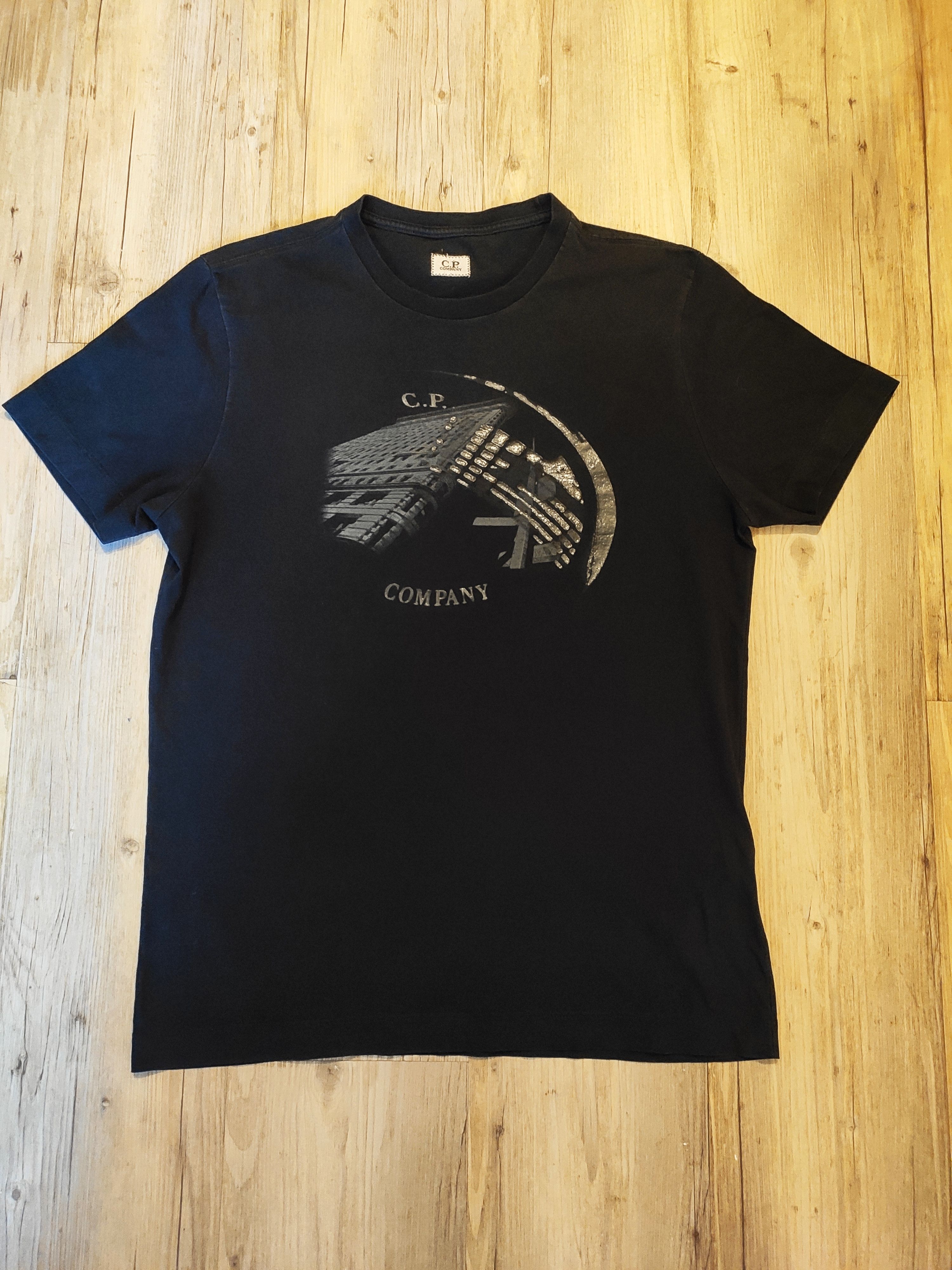C.P. Company Printed tee.Like Stone Island or Nemen Size US M / EU 48-50 / 2 - 1 Thumbnail