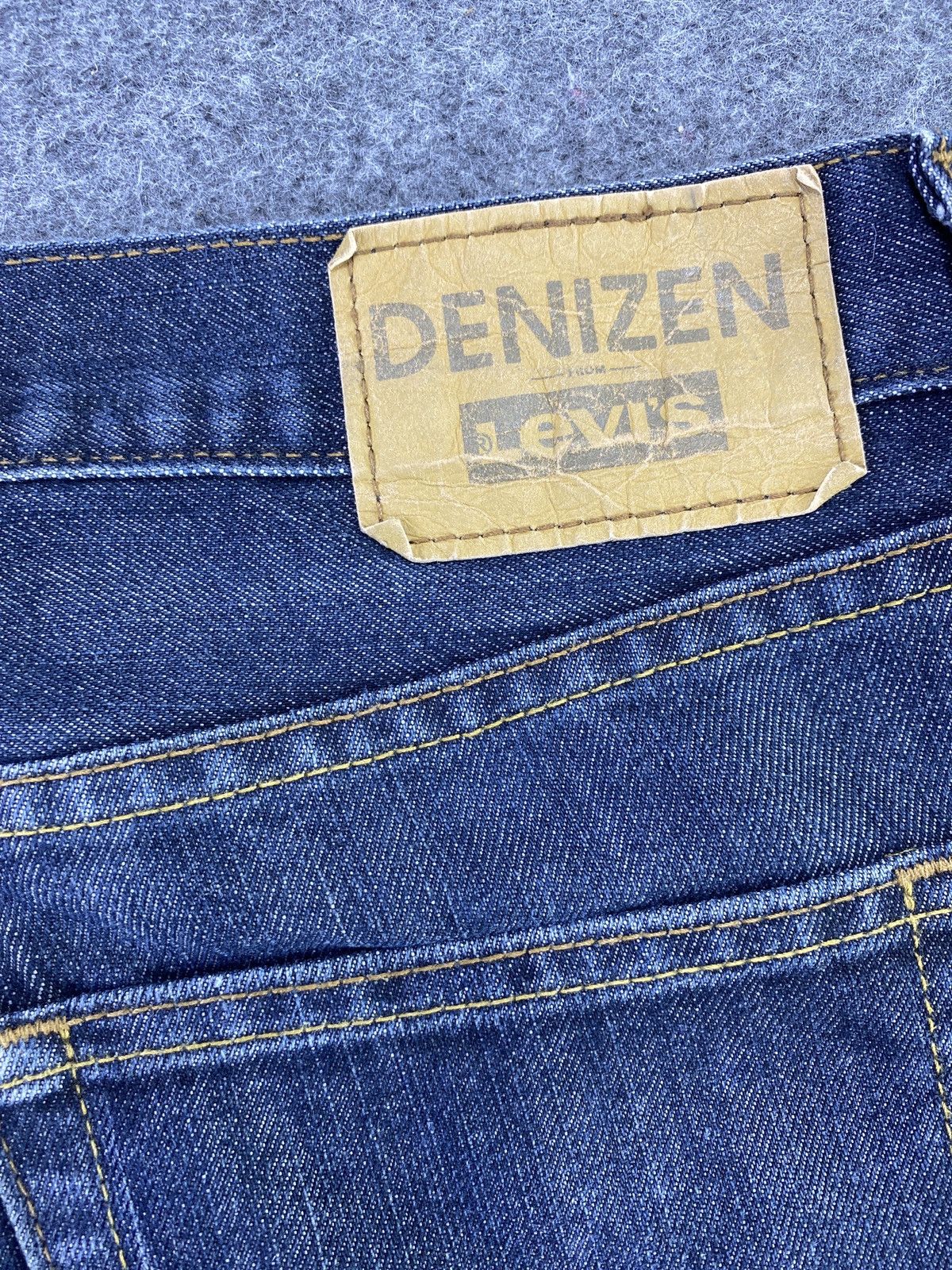 Levi's Vintage Levi's Denizen 218 Straight Fit Jeans - J596 Size US 35 - 9 Thumbnail