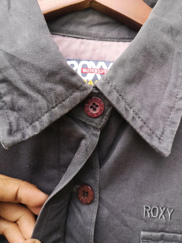Quicksilver Vintage Quicksilver x Roxy Double Pocket Workwear Jacket Size US L / EU 52-54 / 3 - 2 Thumbnail