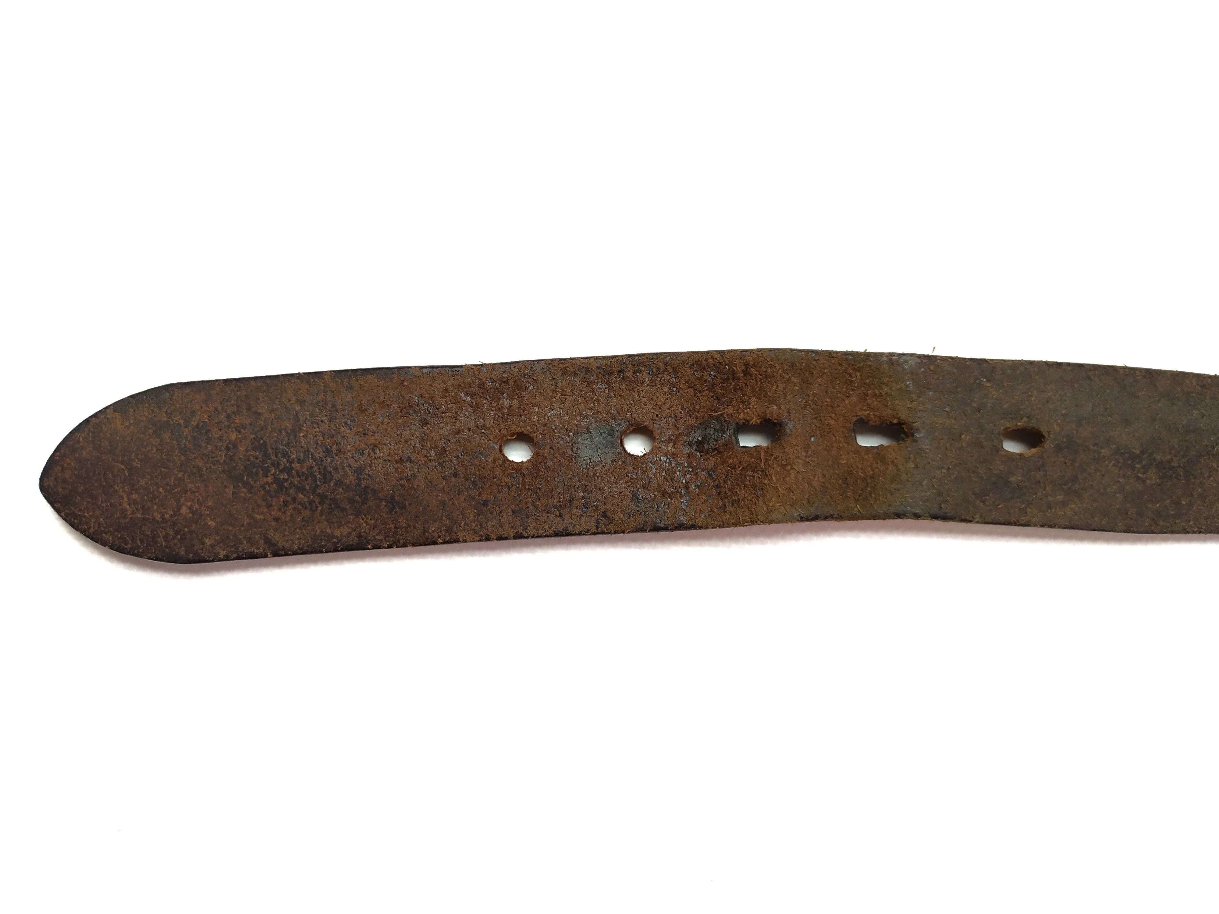 Levi's Vintage Levi's Leather Belt Crafted Brown Size ONE SIZE - 8 Thumbnail