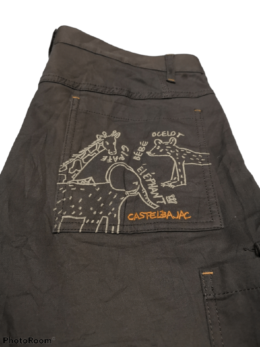 Japanese Brand castelbajac Embroidered On The Pocket Size US 36 / EU 52 - 3 Thumbnail
