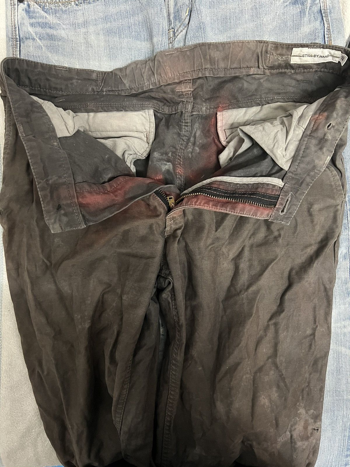 Other Still by hand cotton pants worn colour sunfaded Size US 31 - 5 Thumbnail