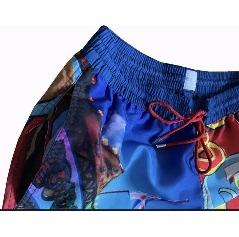 Paul Smith PAUL SMITH BRIGHTON PHOTO SWIM SHORTS Size US 31 - 10 Thumbnail