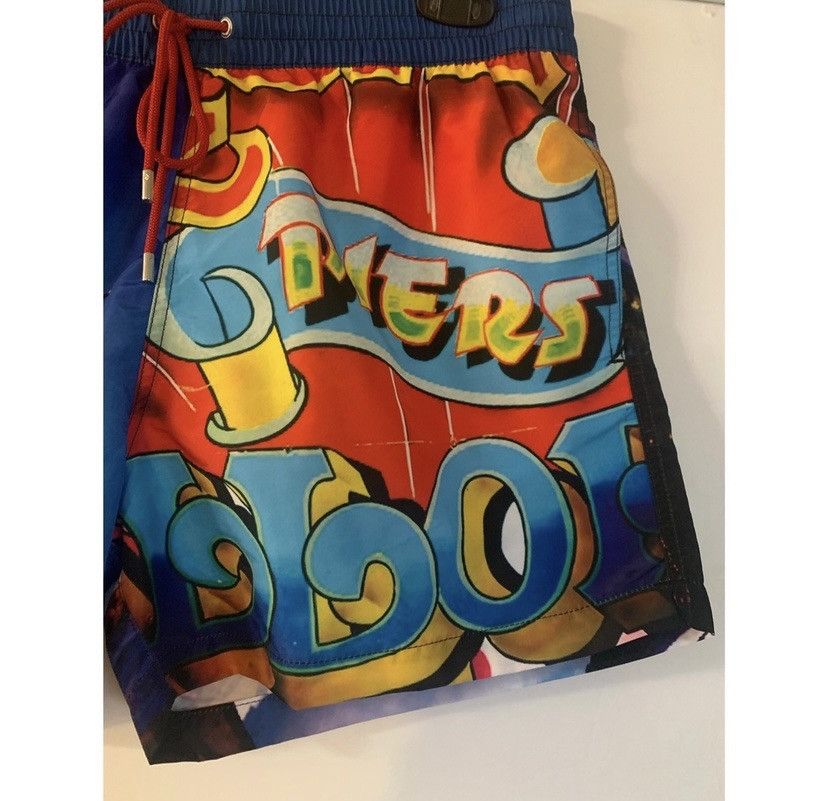 Paul Smith PAUL SMITH BRIGHTON PHOTO SWIM SHORTS Size US 31 - 2 Thumbnail
