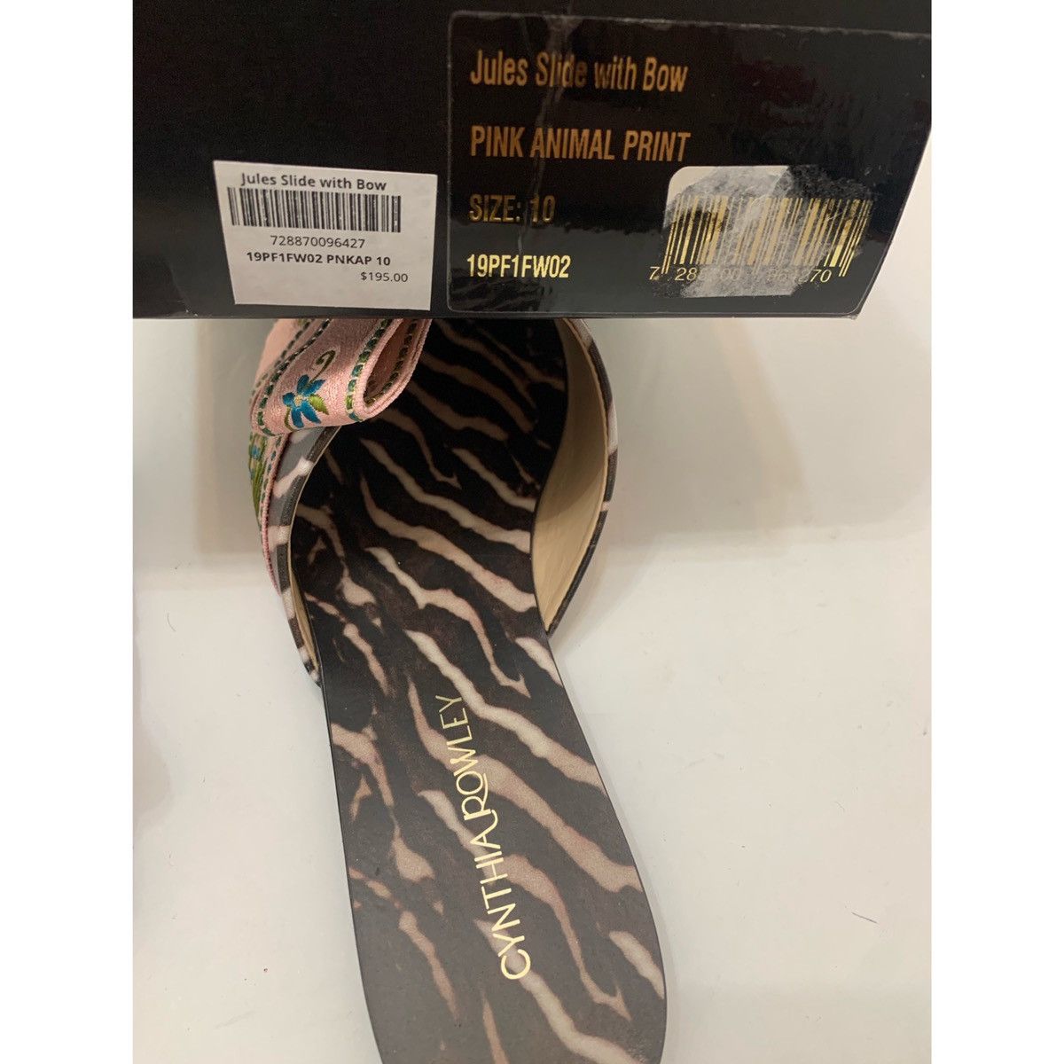 Cynthia Rowley CYNTHIA ROWLEY JULES BOW SLIDES Size US 10 / IT 40 - 23 Thumbnail