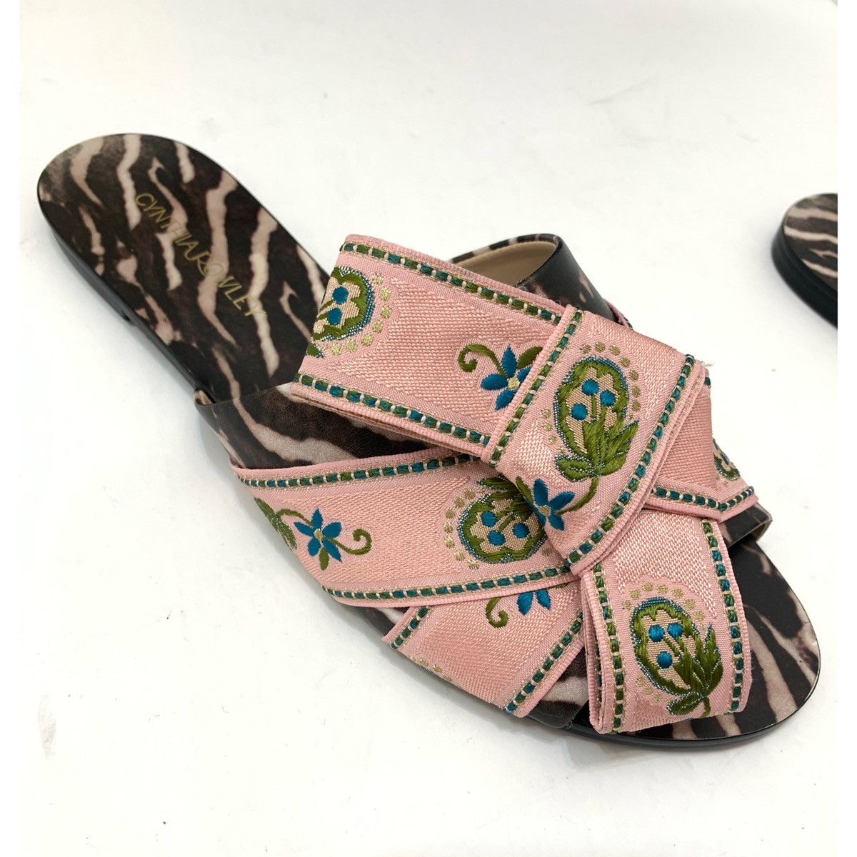Cynthia Rowley CYNTHIA ROWLEY JULES BOW SLIDES Size US 10 / IT 40 - 11 Thumbnail