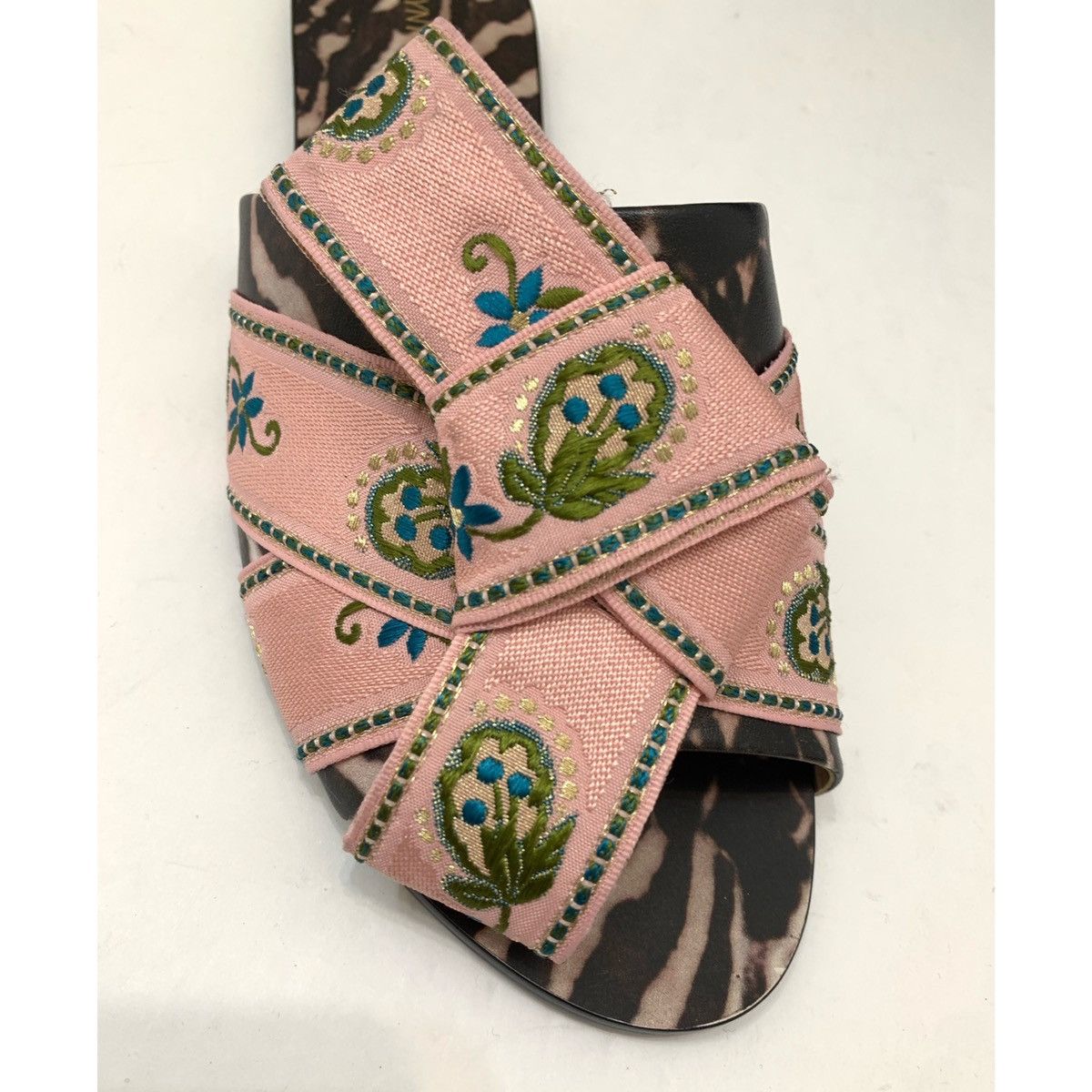 Cynthia Rowley CYNTHIA ROWLEY JULES BOW SLIDES Size US 10 / IT 40 - 12 Thumbnail