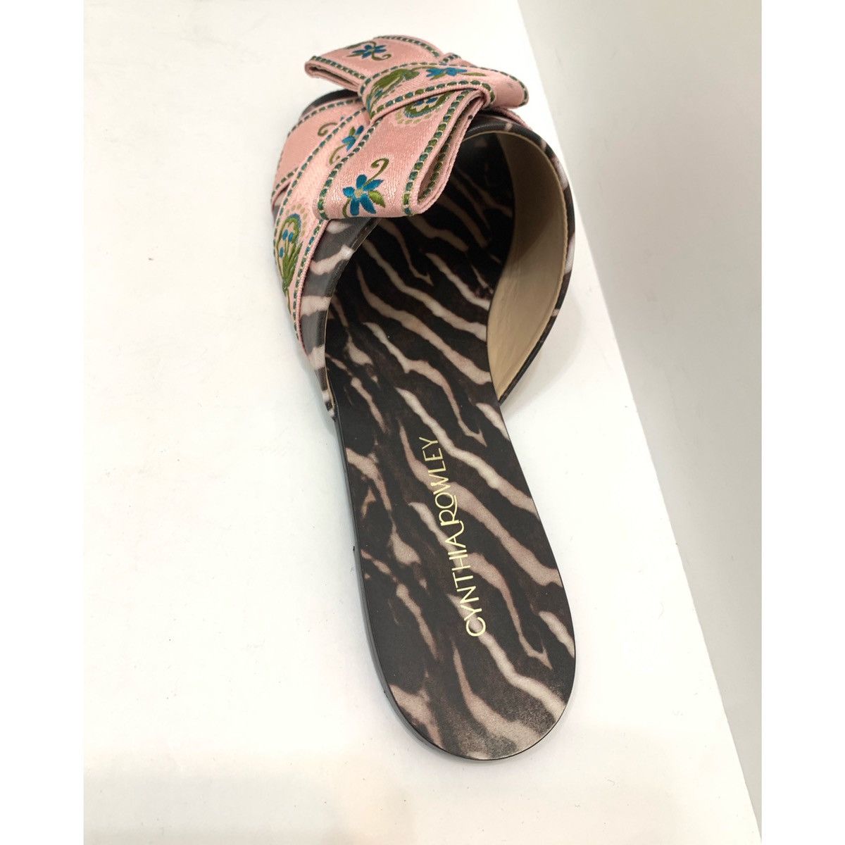 Cynthia Rowley CYNTHIA ROWLEY JULES BOW SLIDES Size US 10 / IT 40 - 6 Thumbnail