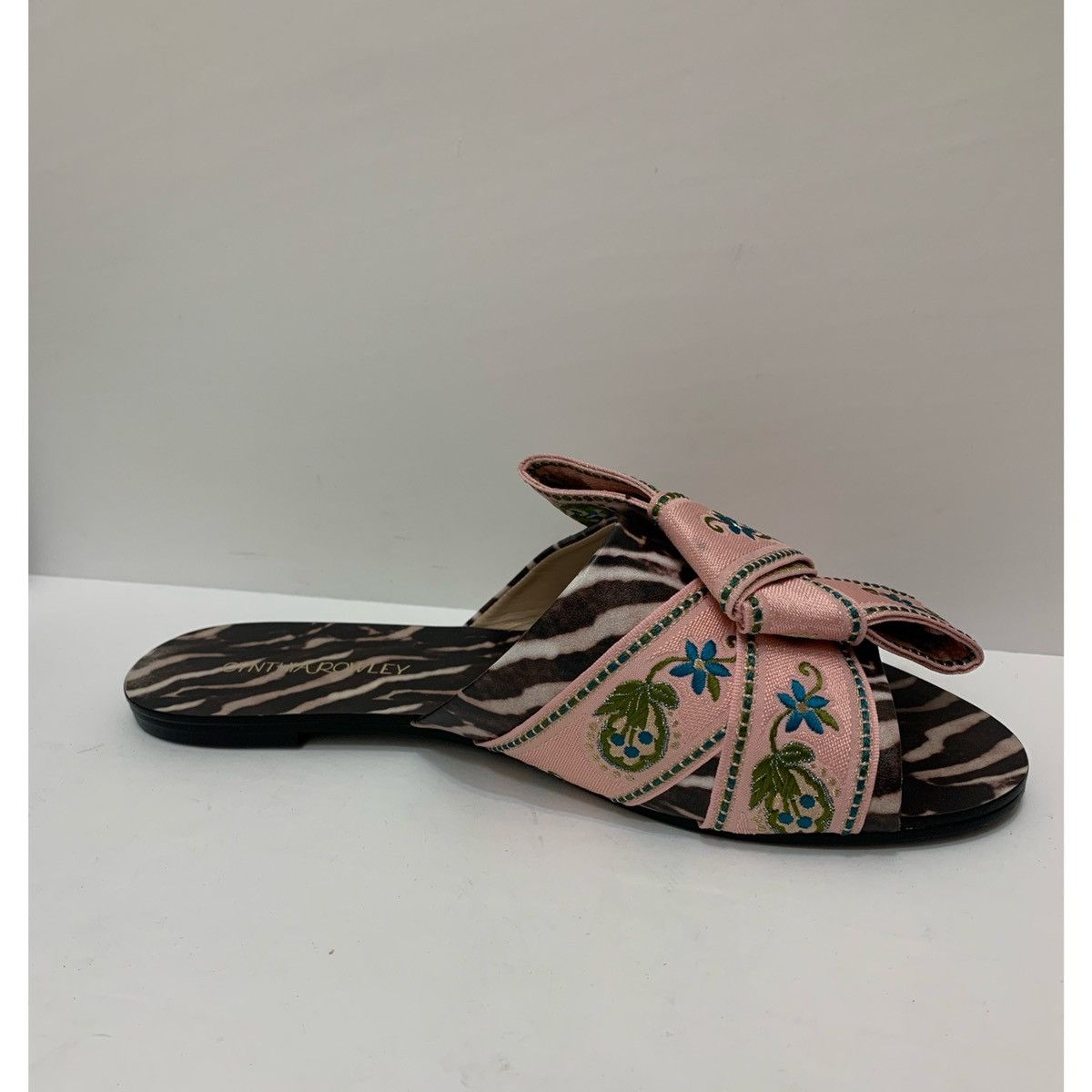 Cynthia Rowley CYNTHIA ROWLEY JULES BOW SLIDES Size US 10 / IT 40 - 4 Thumbnail