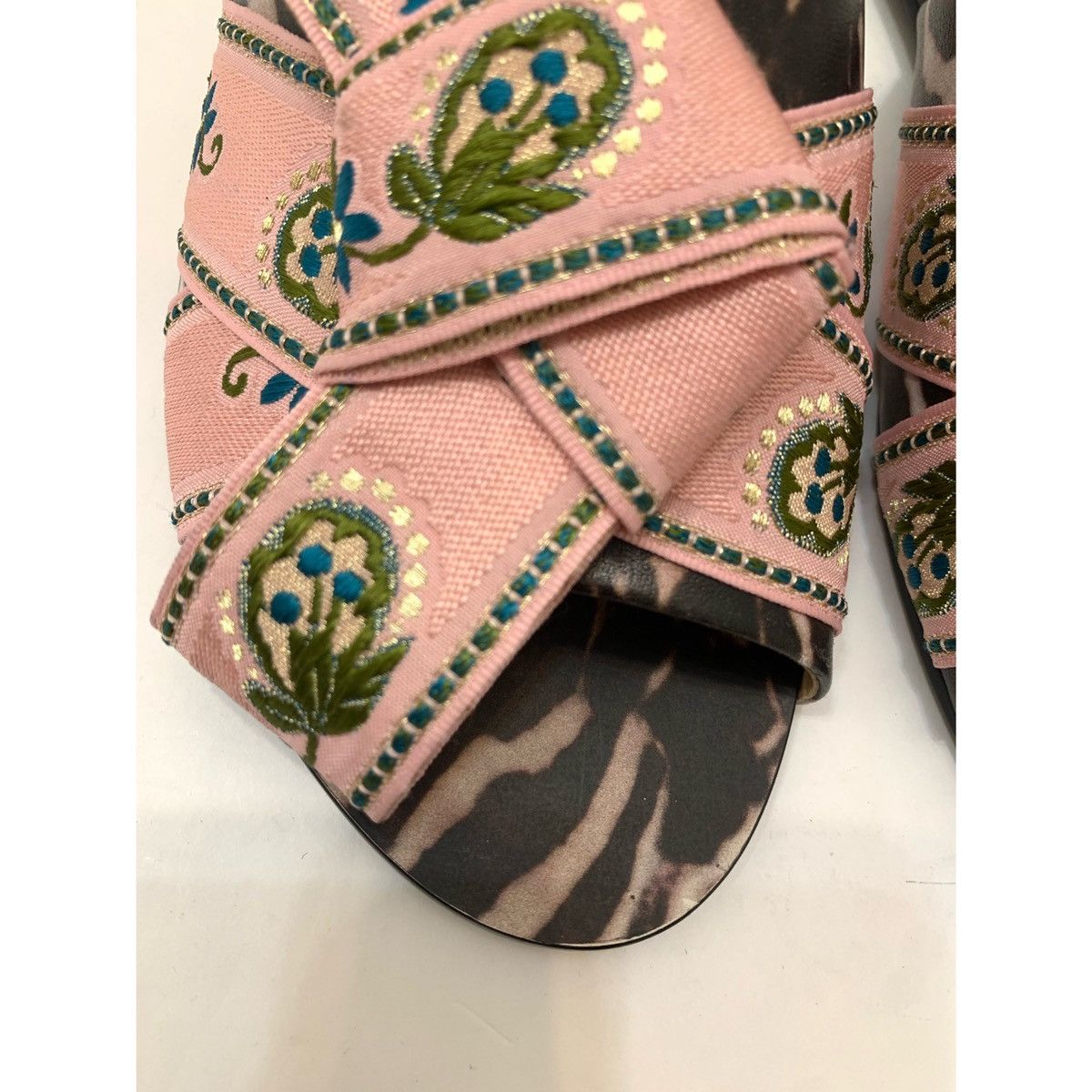 Cynthia Rowley CYNTHIA ROWLEY JULES BOW SLIDES Size US 10 / IT 40 - 5 Thumbnail
