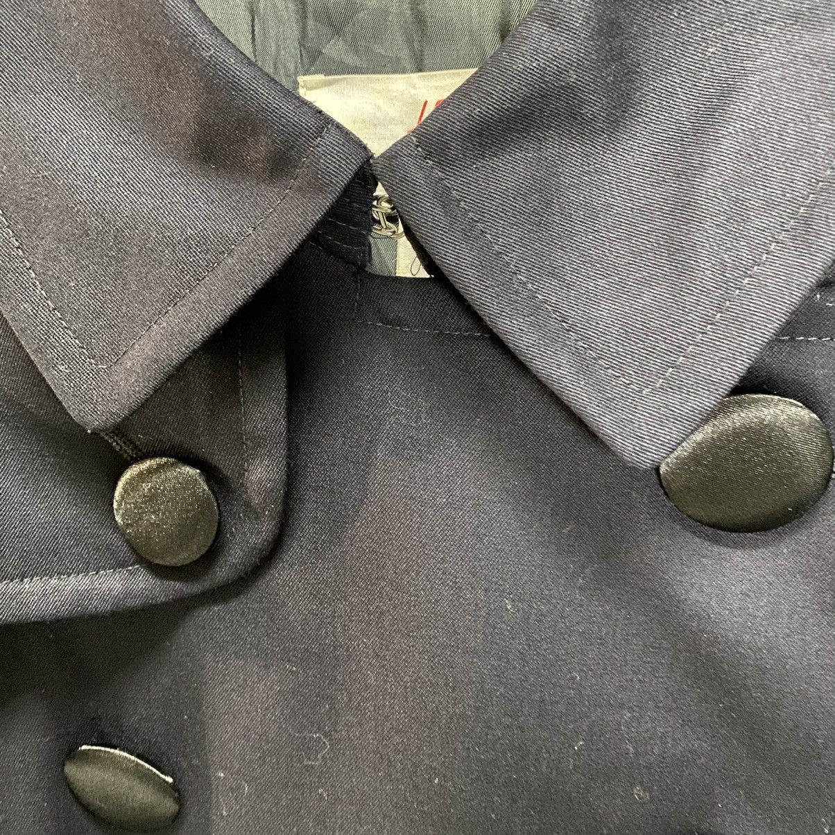 Comme des Garcons × H&M CDG X H&M trenchcoat double breasted long jacket Size US XS / EU 42 / 0 - 9 Thumbnail