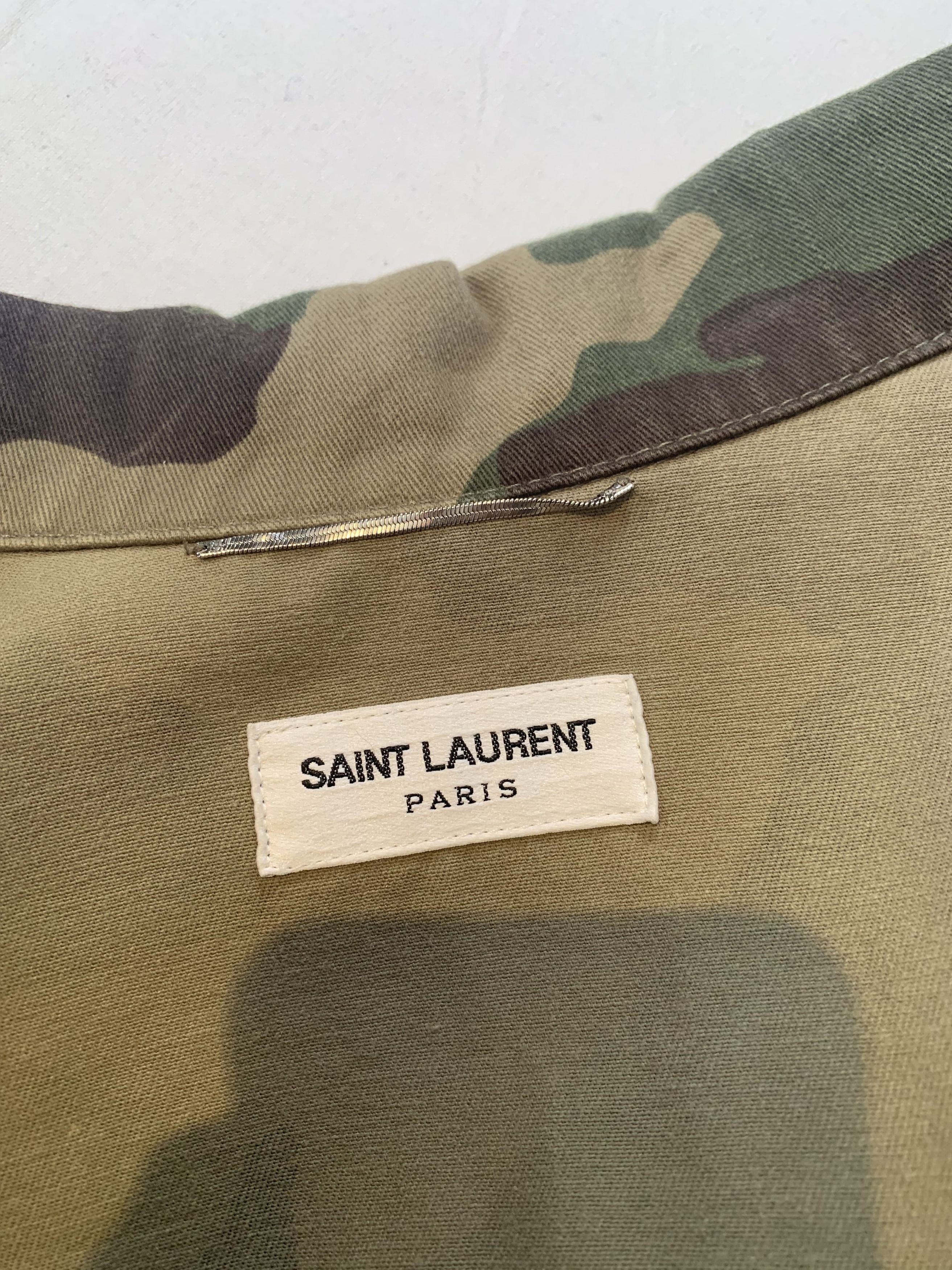 Saint Laurent Paris Saint Laurent Camo Jacket Size US M / EU 48-50 / 2 - 8 Thumbnail