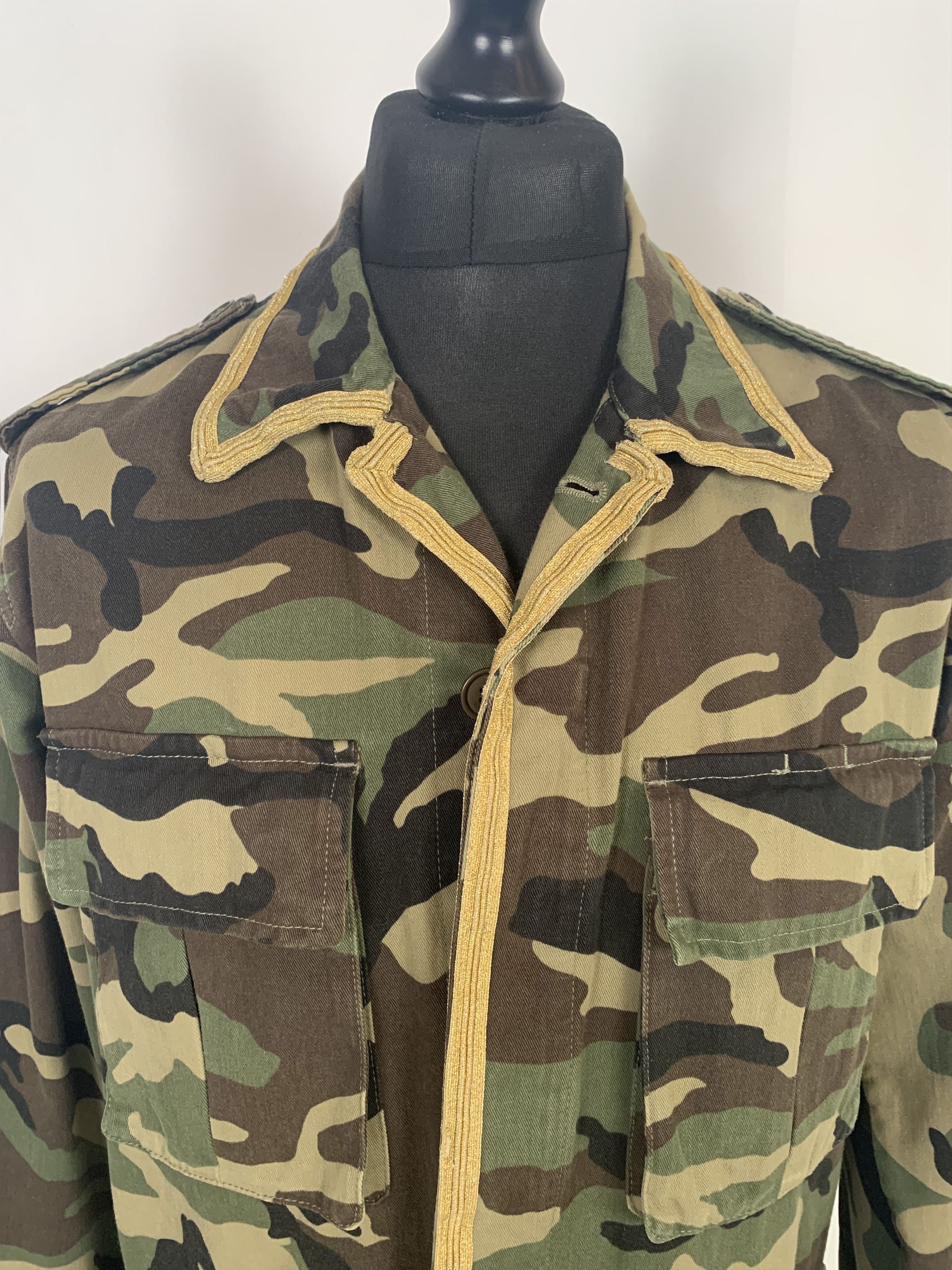 Saint Laurent Paris Saint Laurent Camo Jacket Size US M / EU 48-50 / 2 - 5 Thumbnail