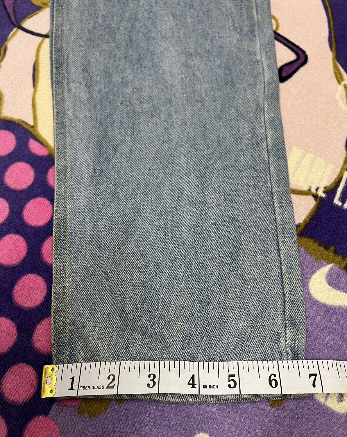 Mickey Mouse Vintage MICKEY MOUSE Made in USA Talon Zip Denim x Rare Size US 31 - 16 Thumbnail