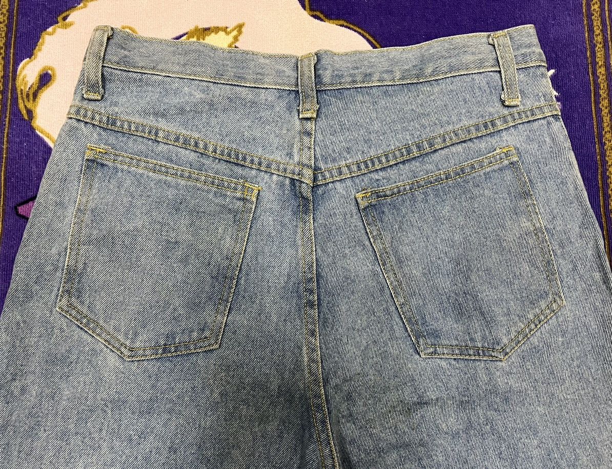 Mickey Mouse Vintage MICKEY MOUSE Made in USA Talon Zip Denim x Rare Size US 31 - 5 Thumbnail