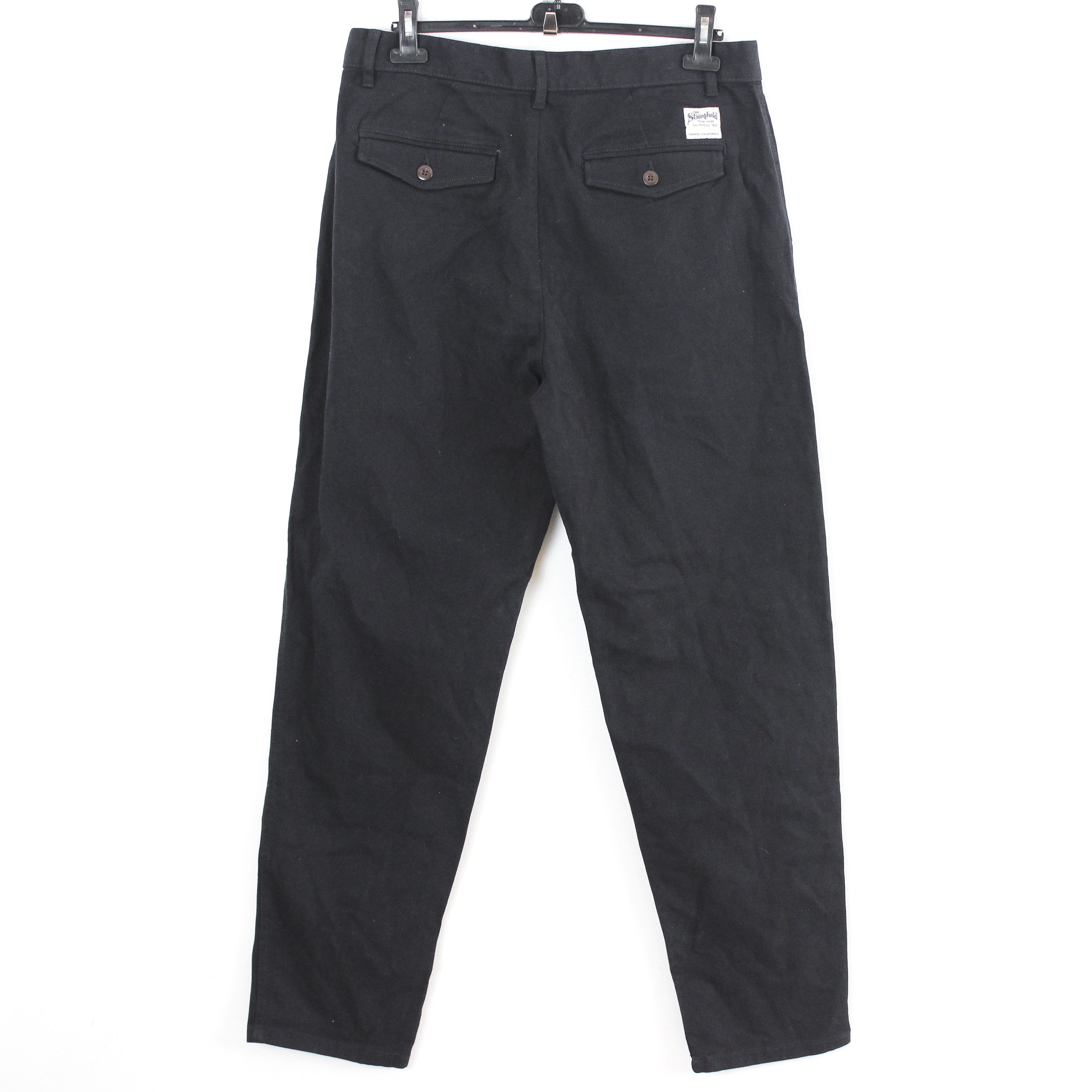 Primark THE STRONGHOLD Relaxed Tapered W36 L34 Pants Trousers Work Size US 36 / EU 52 - 3 Thumbnail