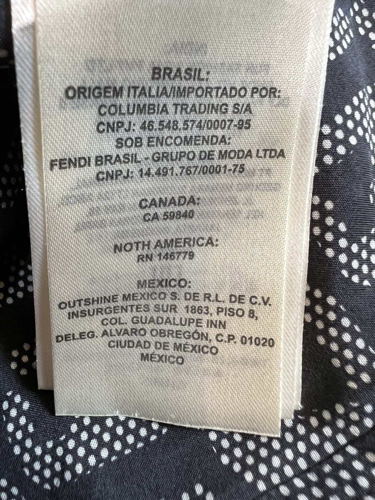 Fendi FENDI MONOGRAM SILK SHIRT Size US XL / EU 56 / 4 - 10 Thumbnail