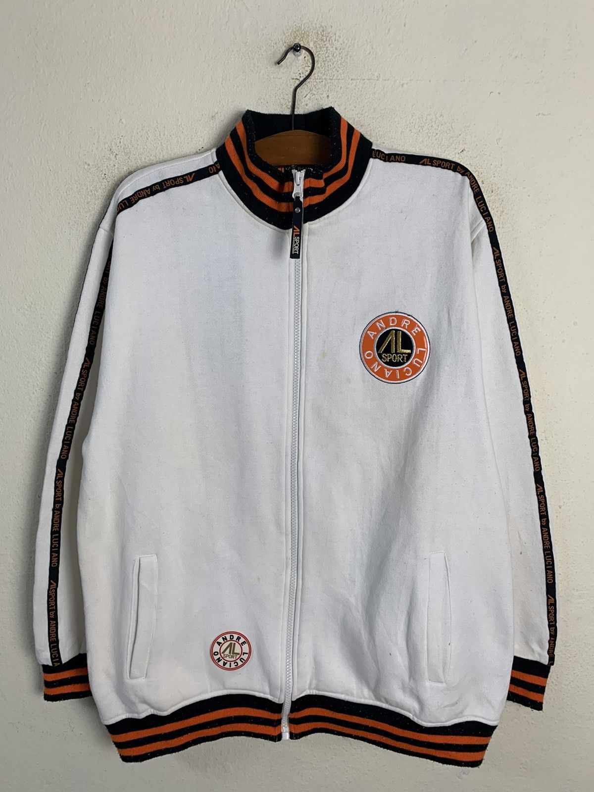 Andreluciano Andre Luciano Big Logo Jacket Size US L / EU 52-54 / 3 - 7 Thumbnail