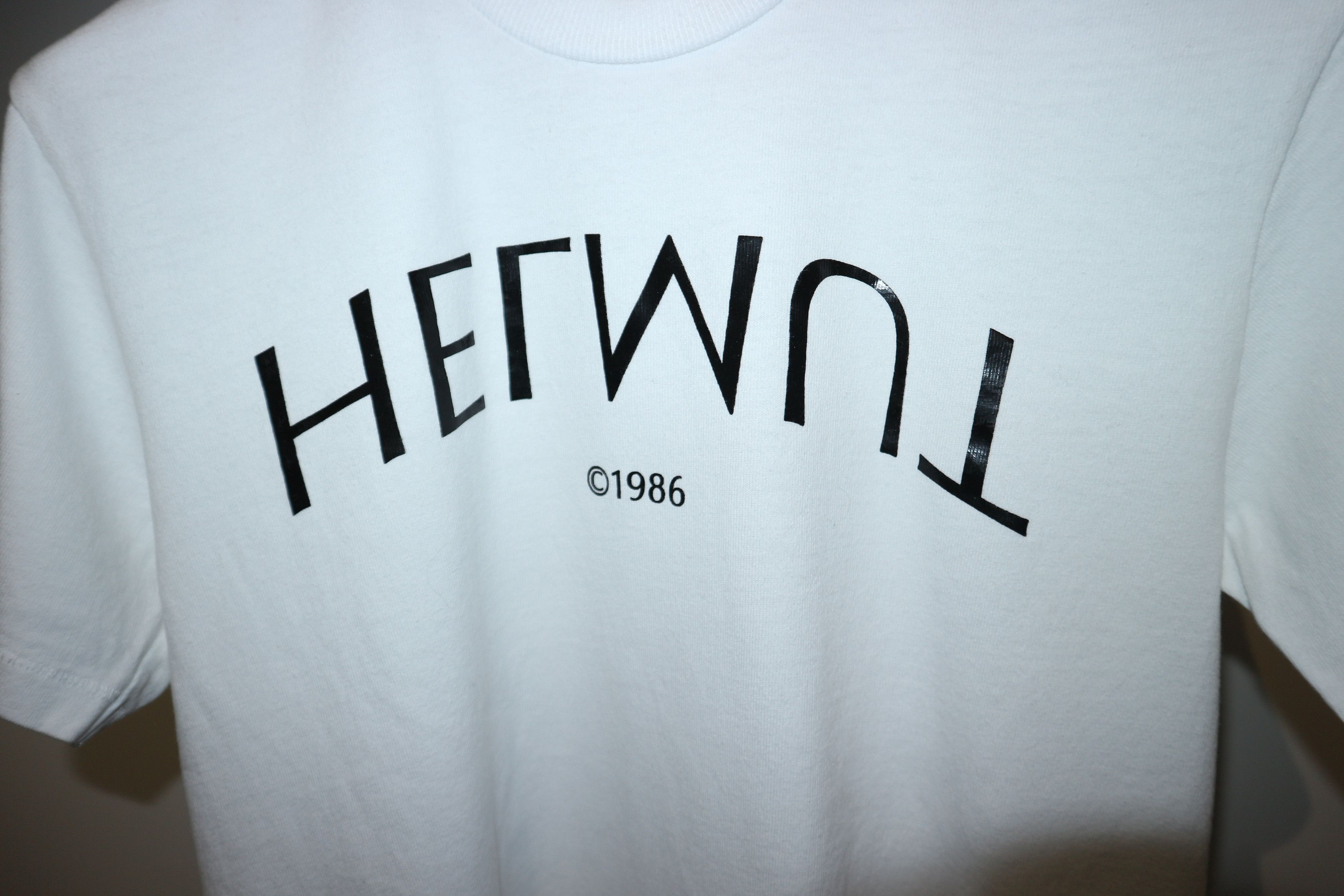 Helmut Lang logo print t-shirt Size US S / EU 44-46 / 1 - 2 Thumbnail