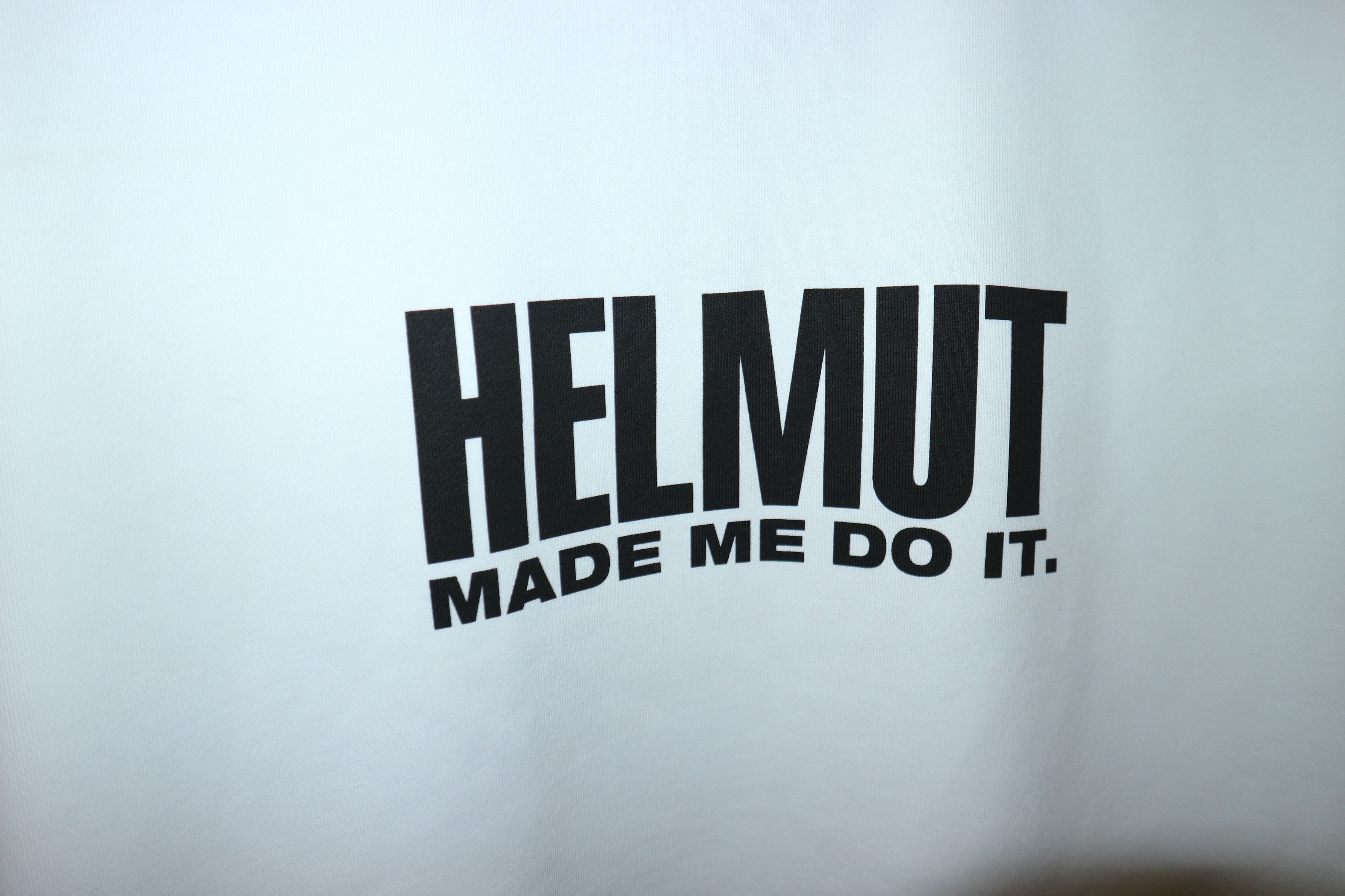 Helmut Lang Slogan logo print sweatshirt Size US S / EU 44-46 / 1 - 2 Thumbnail
