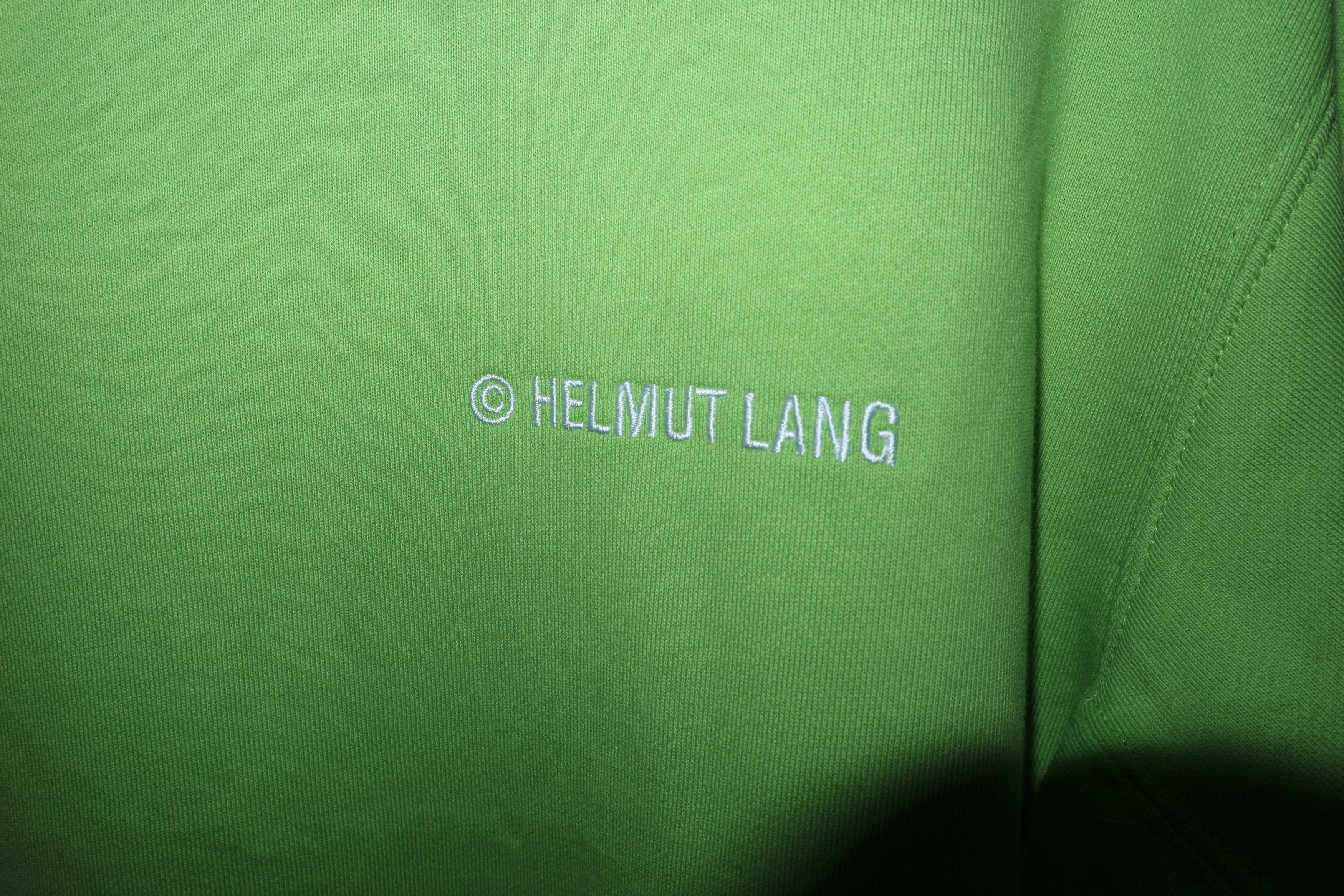 Helmut Lang embroidered logo sweatshirt Size US S / EU 44-46 / 1 - 5 Thumbnail