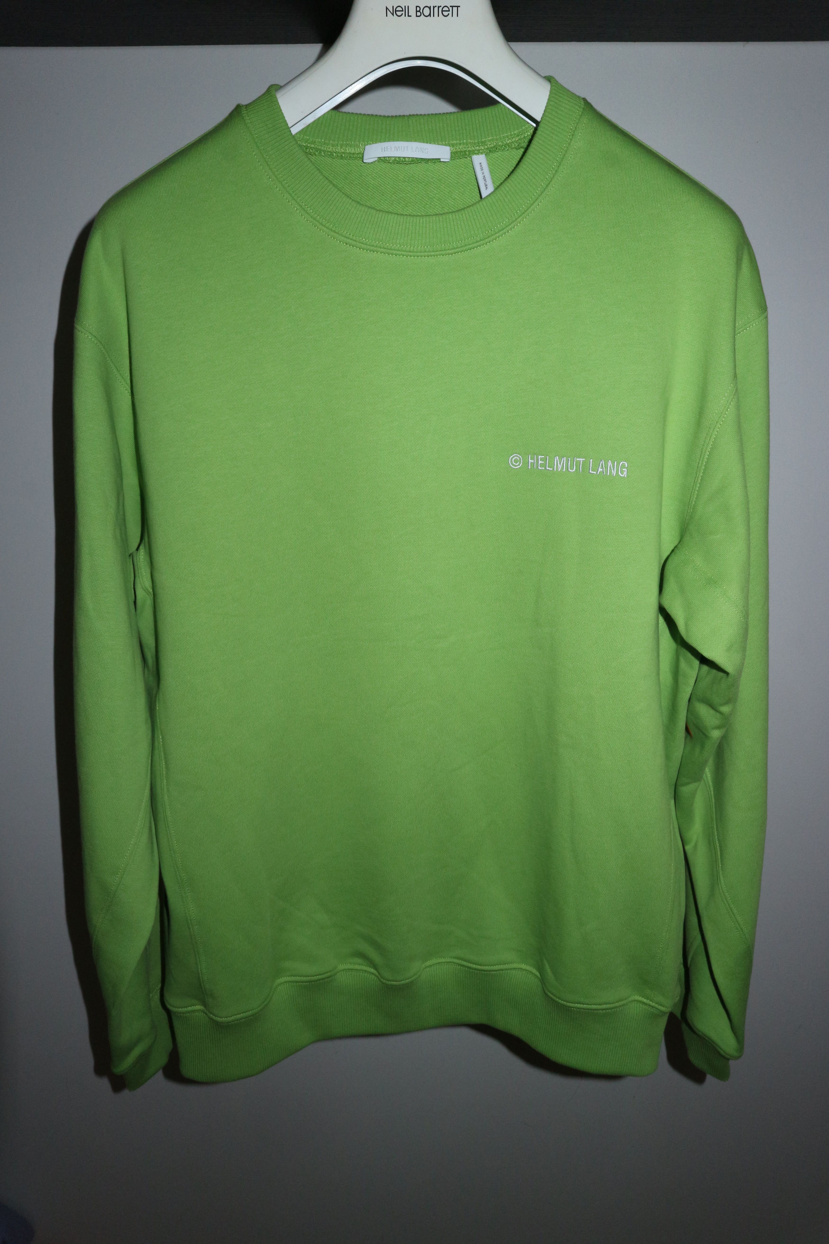 Helmut Lang embroidered logo sweatshirt Size US S / EU 44-46 / 1 - 1 Thumbnail