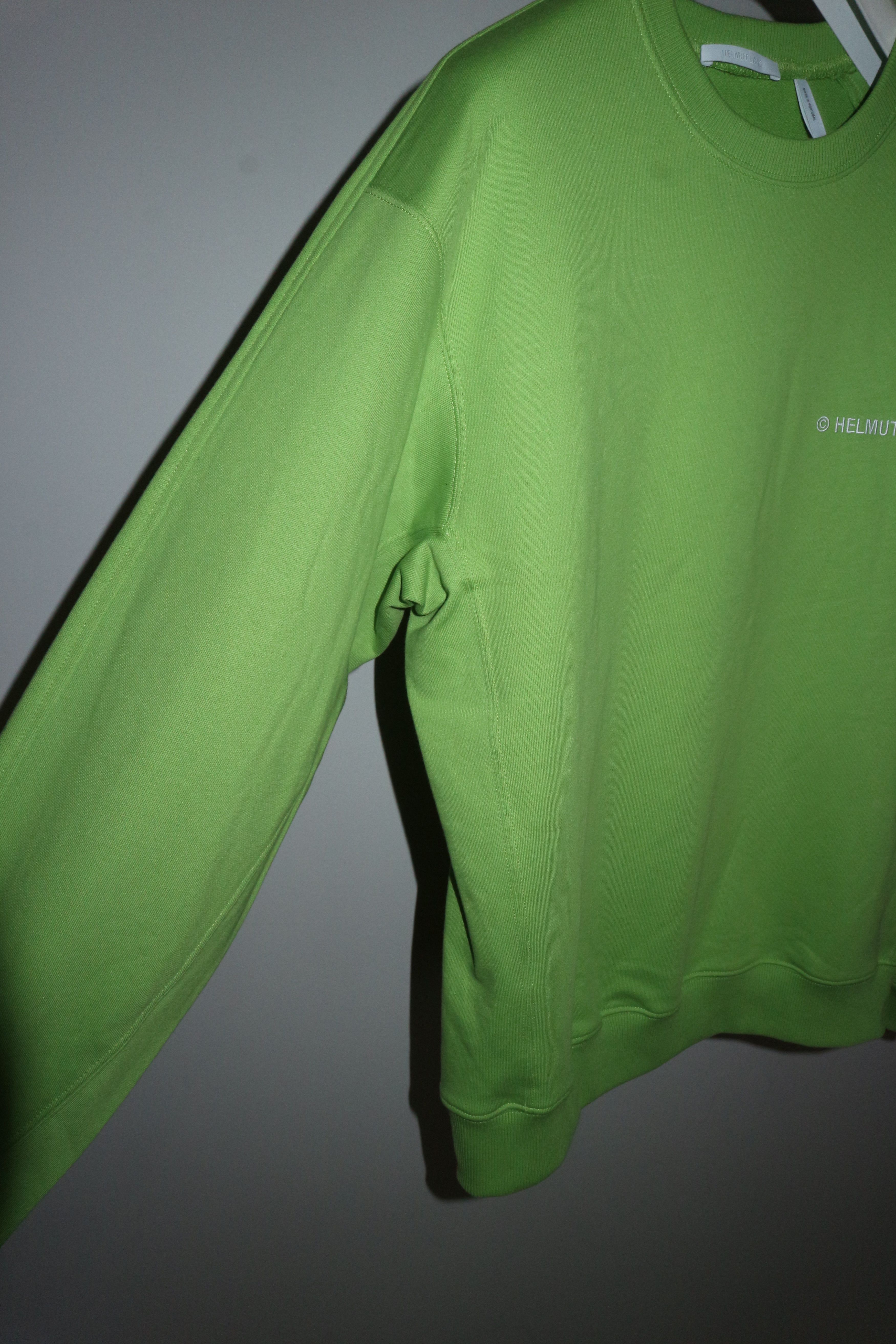 Helmut Lang embroidered logo sweatshirt Size US S / EU 44-46 / 1 - 6 Thumbnail