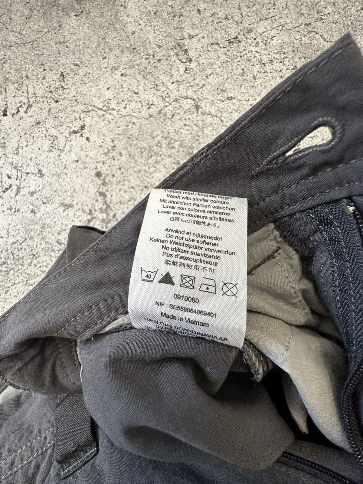 Haglofs Haglofs Climatic Cargo Outdoor Grey Pants Size US 28 / EU 44 - 14 Thumbnail