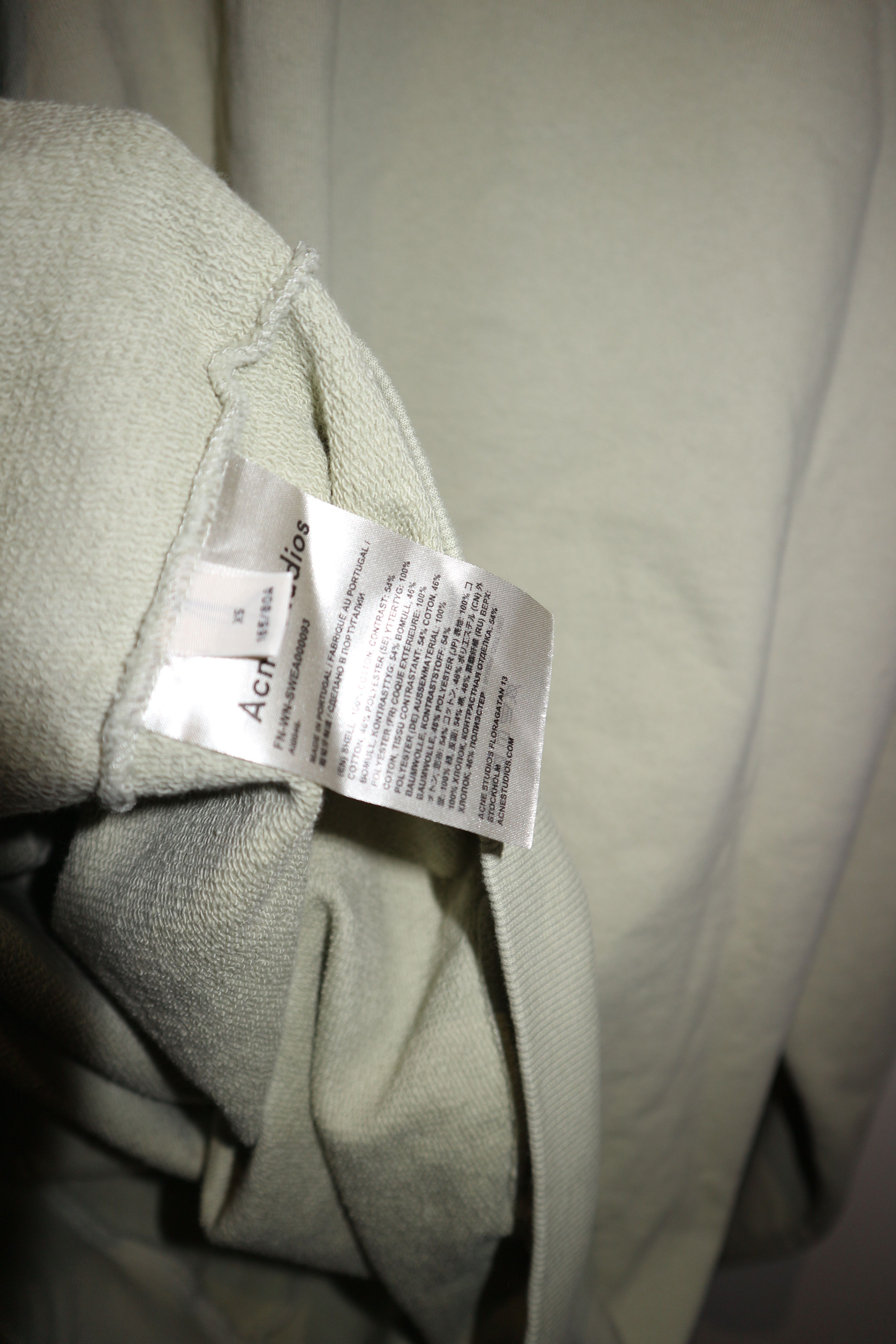Acne Studios Acne Studios oversized embroidered patch logo sweatshirt Size US XS / EU 42 / 0 - 11 Thumbnail