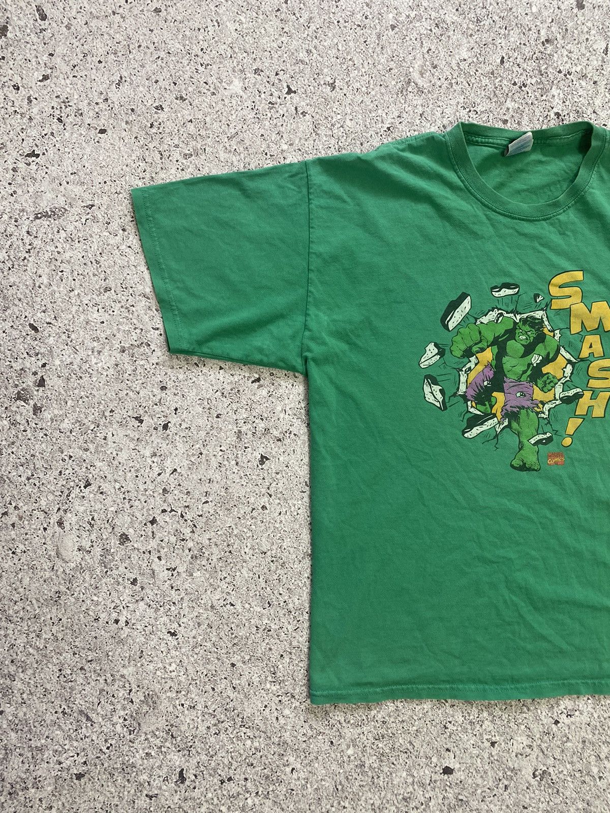 Marvel Comics × Vintage Rare Vintage Marvel Hulk 2007 Big Logo Movie T-Shirt Size US XL / EU 56 / 4 - 2 Thumbnail
