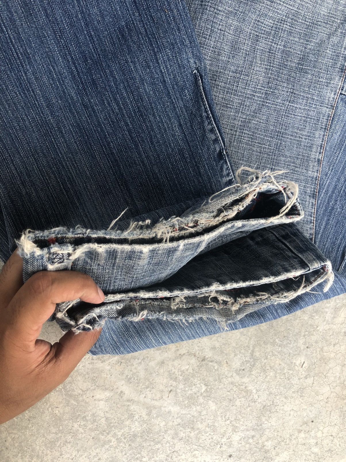 Pelle Pelle Vintage Pelle Pelle Baggy Jeans Hip Hop Skateboards Size US 35 - 15 Thumbnail