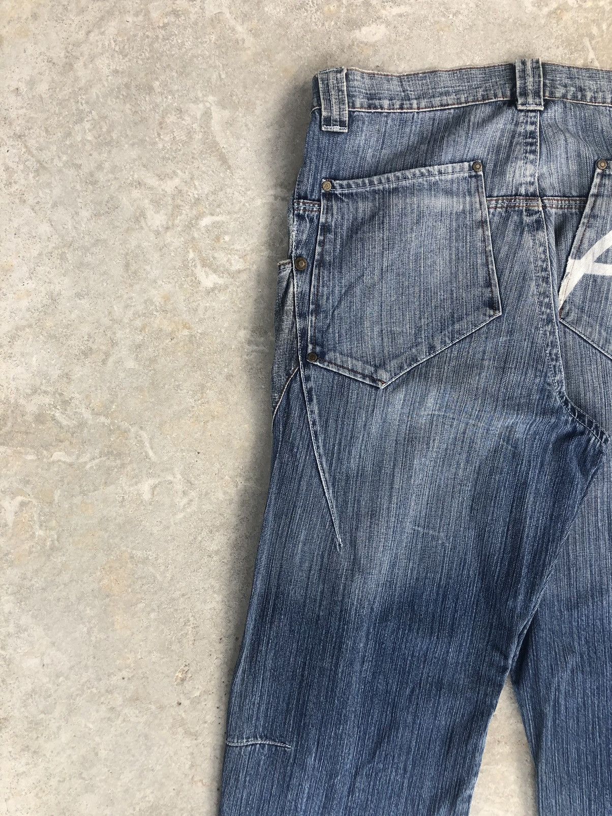 Pelle Pelle Vintage Pelle Pelle Baggy Jeans Hip Hop Skateboards Size US 35 - 11 Thumbnail