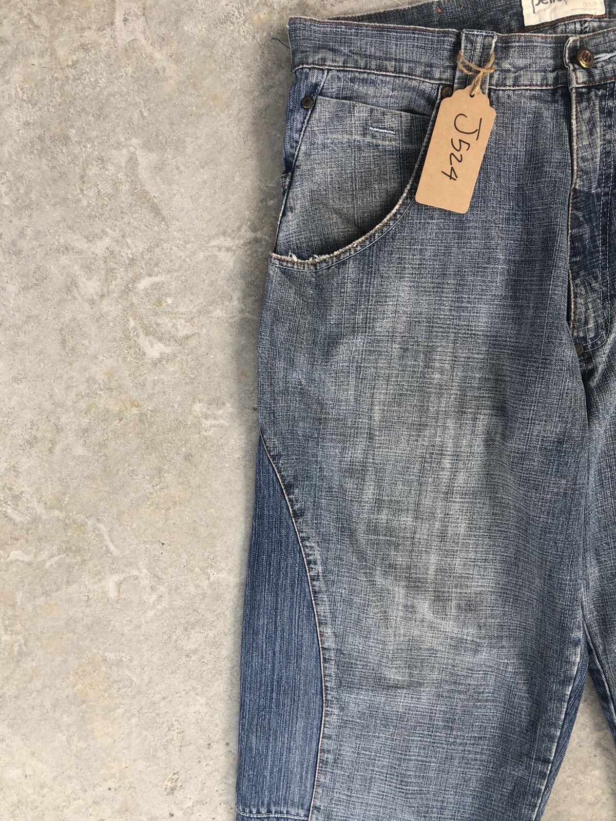 Pelle Pelle Vintage Pelle Pelle Baggy Jeans Hip Hop Skateboards Size US 35 - 4 Thumbnail