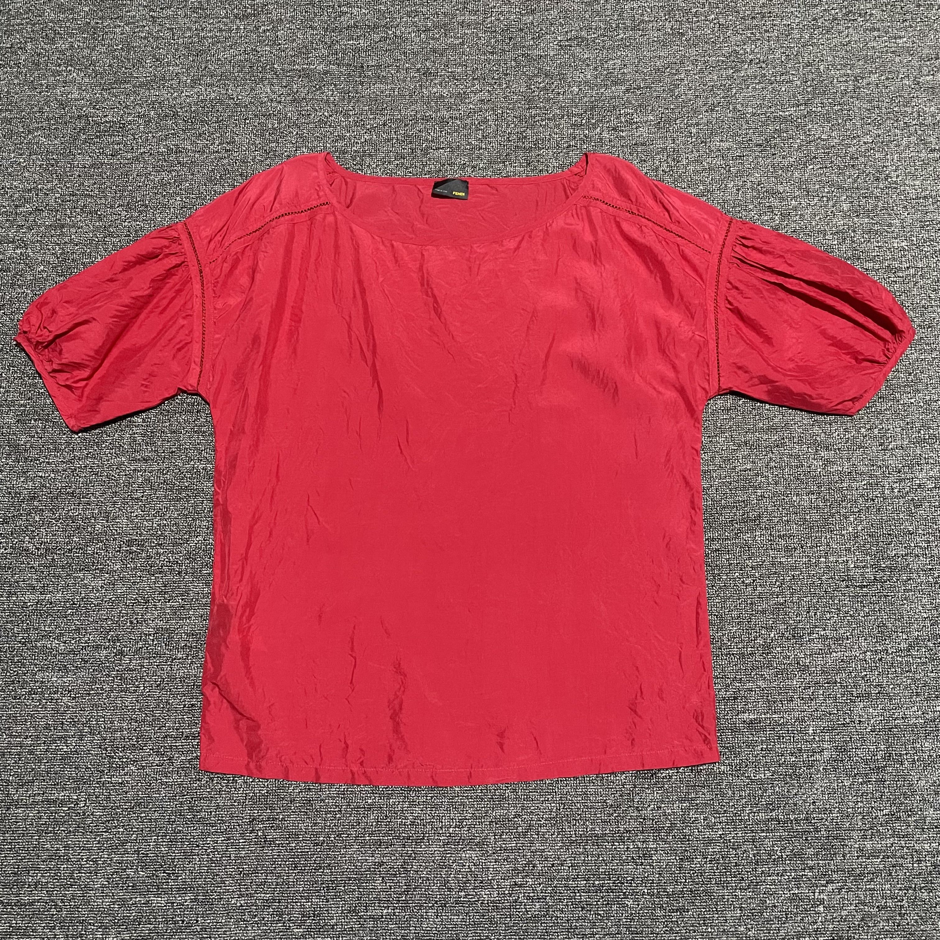 Fendi Fendi Silk Tee Shirts Size M / US 6-8 / IT 42-44 - 1 Thumbnail